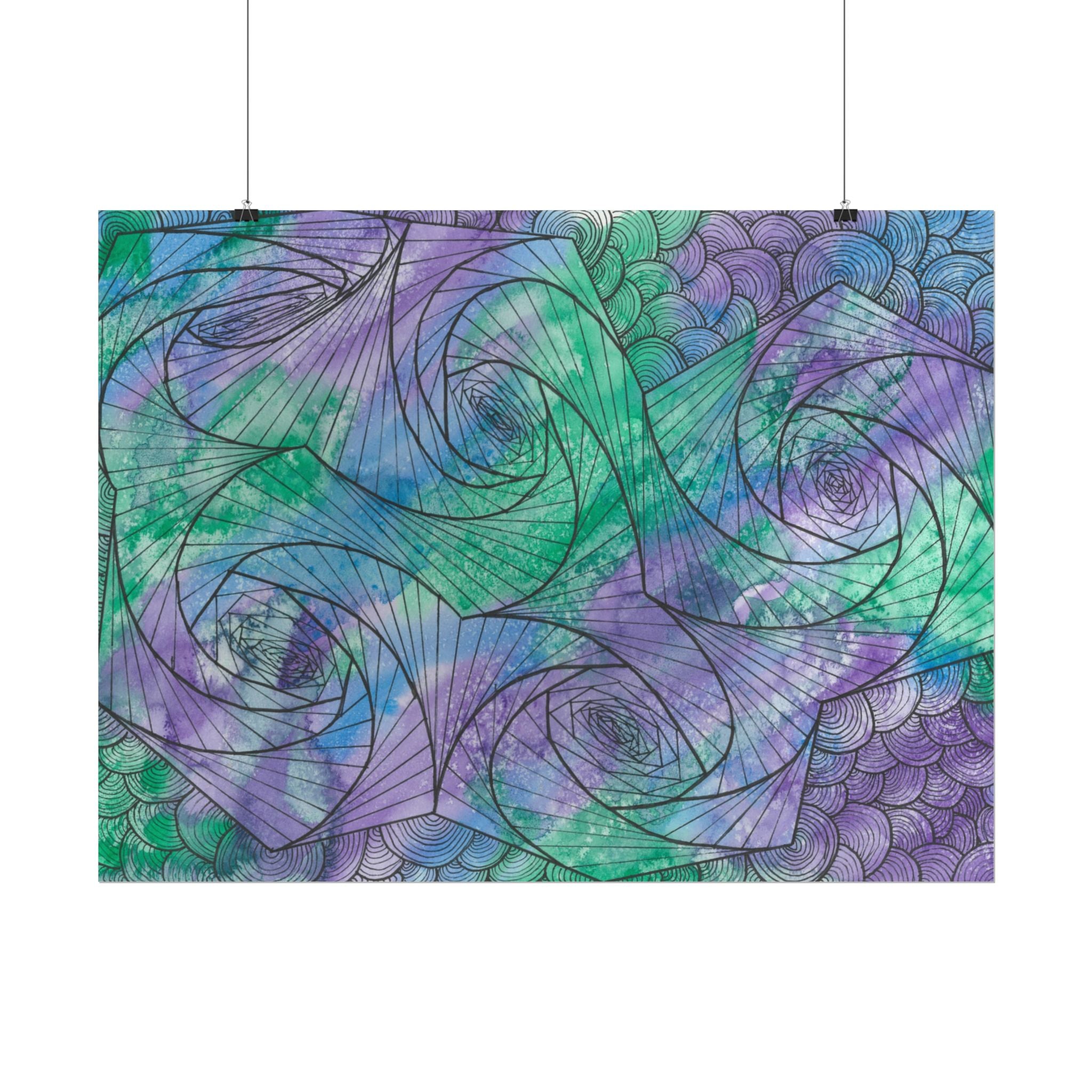 Large Colourful Wall Art, Posters & Prints, For Office, Bedroom or Living Room, or Special Gift #50 If Not Now When