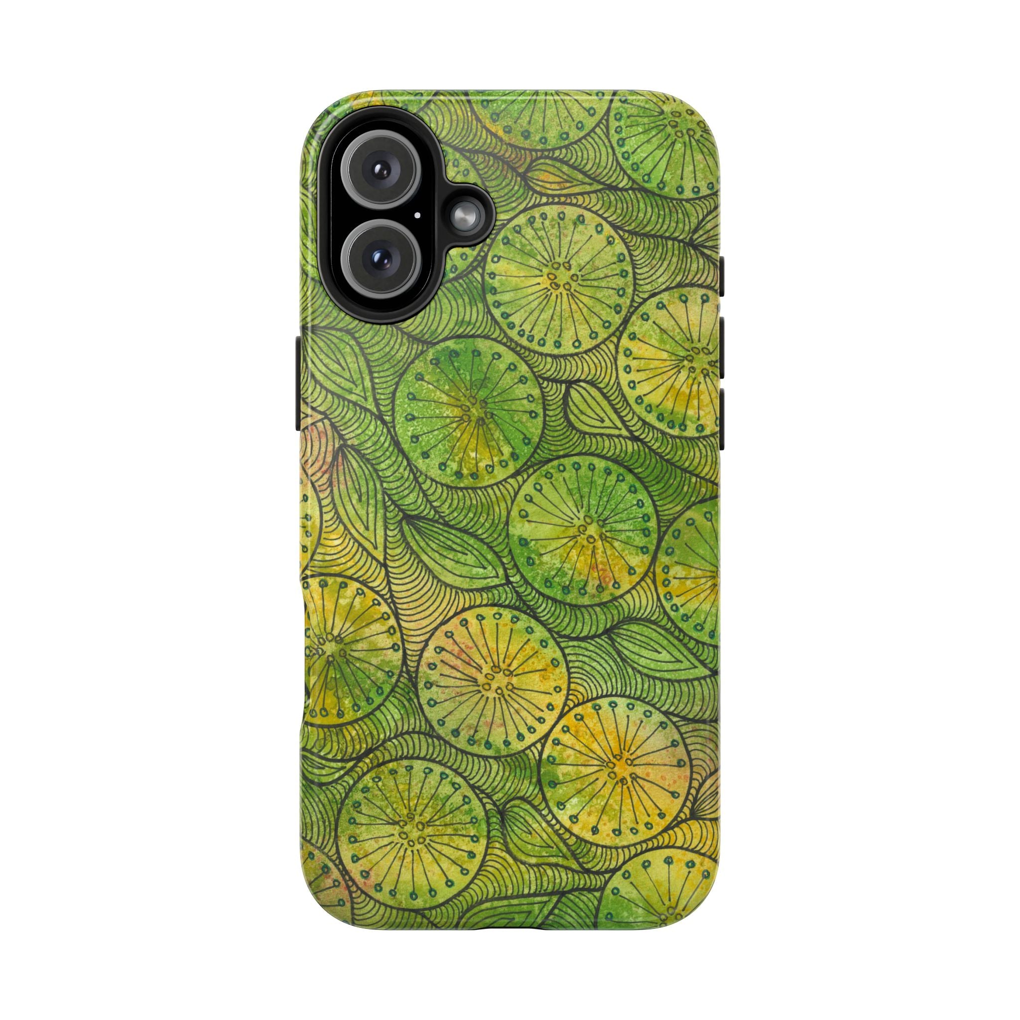 Tough Phone Case - All iPhones and Samsung Galaxys - Exciting Abstract Design #63 Margarita Mondays