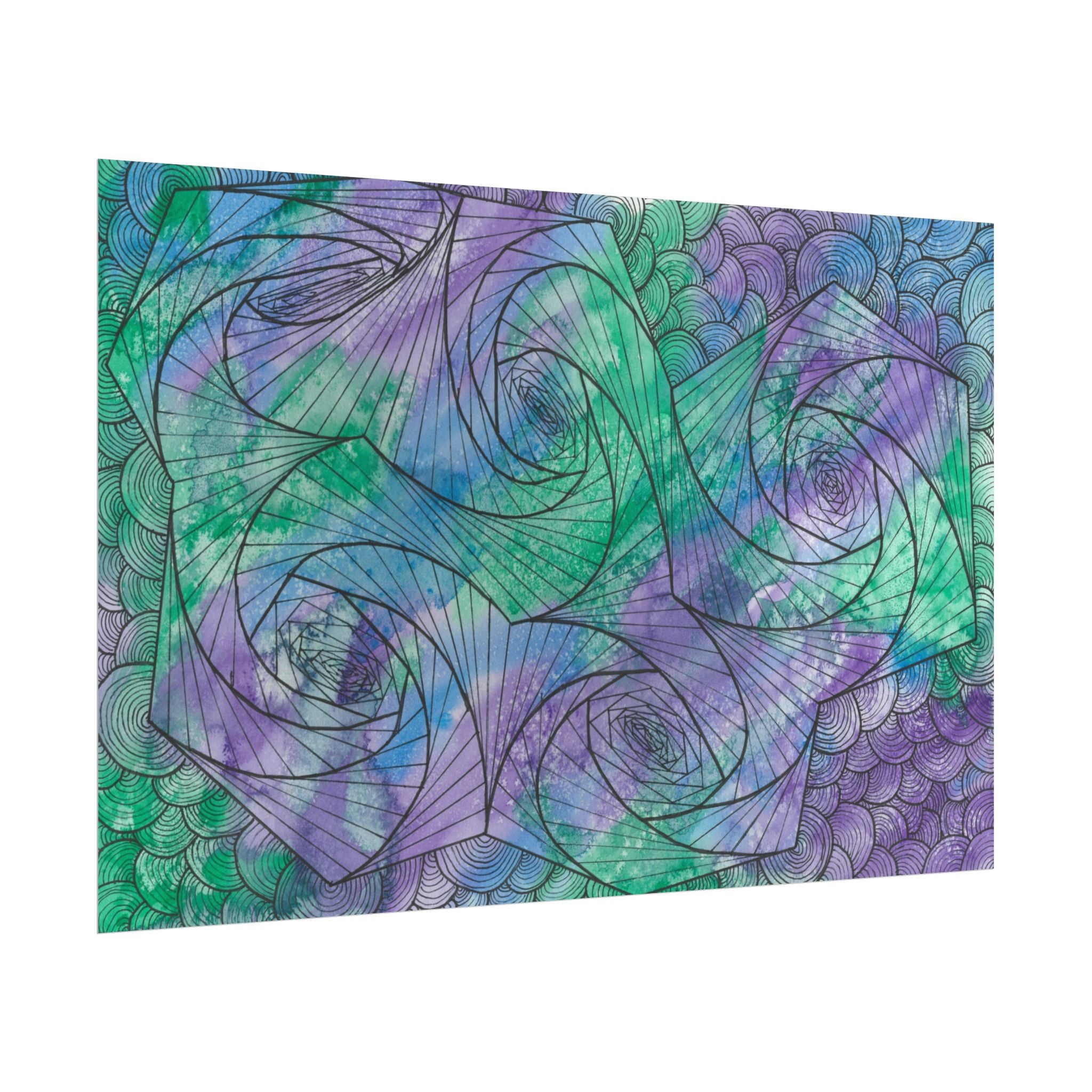 Large Colourful Wall Art, Posters & Prints, For Office, Bedroom or Living Room, or Special Gift #50 If Not Now When