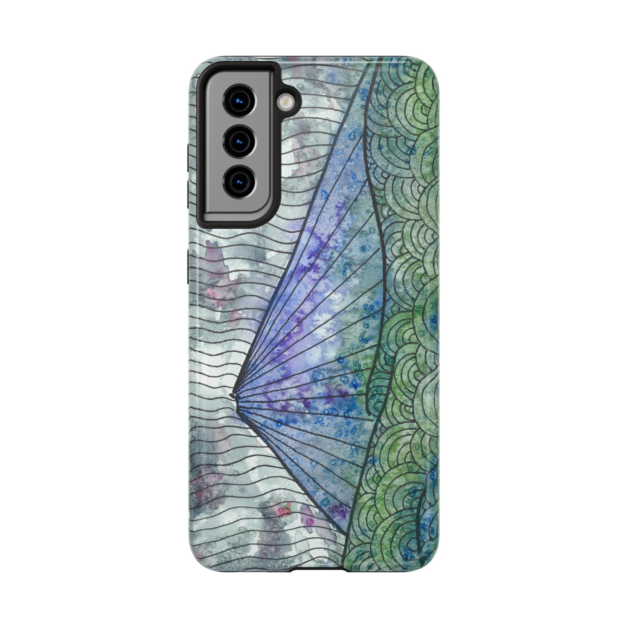 Tough Phone Case - All iPhones and Samsung Galaxys - Exciting Abstract Design #90 Rtanj Pyramid - Serbia