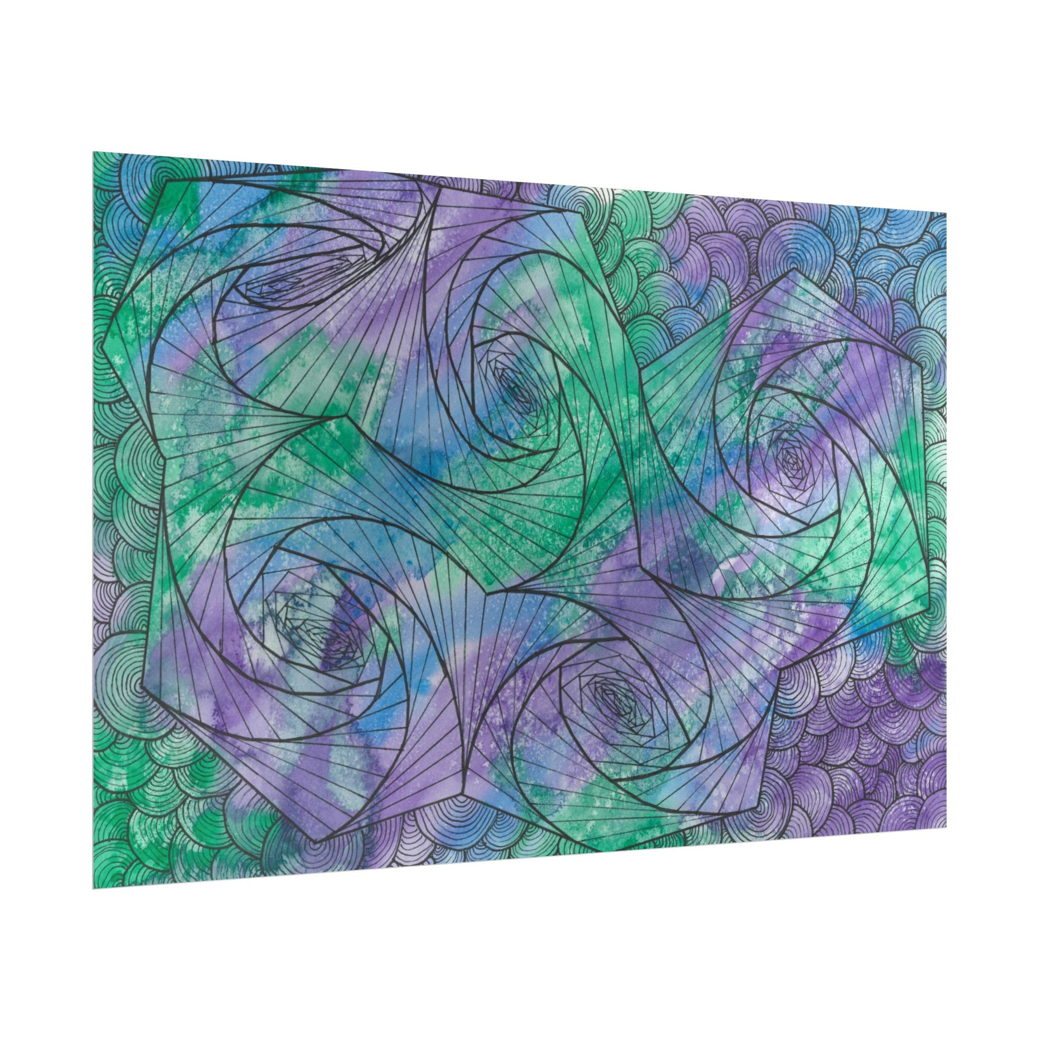 Large Colourful Wall Art, Posters & Prints, For Office, Bedroom or Living Room, or Special Gift #50 If Not Now When