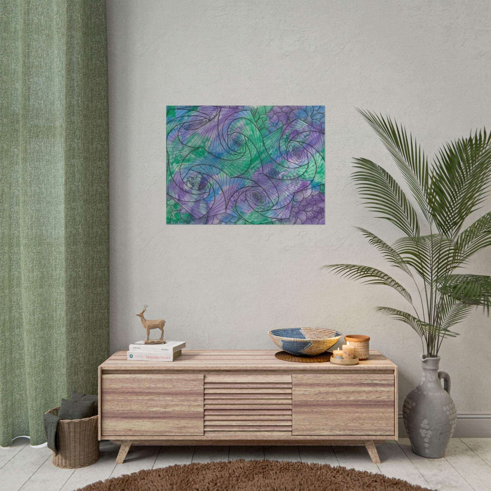 Large Colourful Wall Art, Posters & Prints, For Office, Bedroom or Living Room, or Special Gift #50 If Not Now When