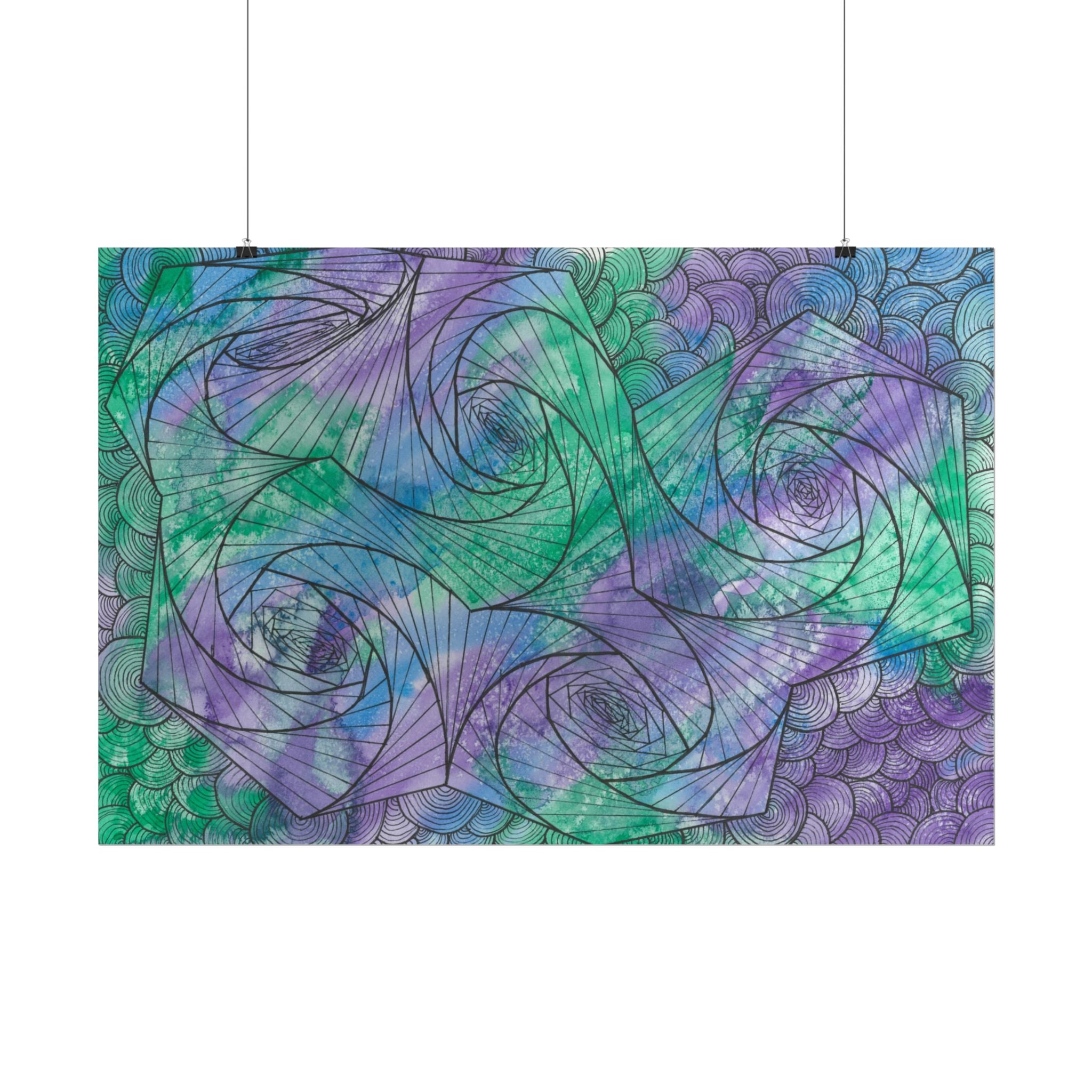Large Colourful Wall Art, Posters & Prints, For Office, Bedroom or Living Room, or Special Gift #50 If Not Now When