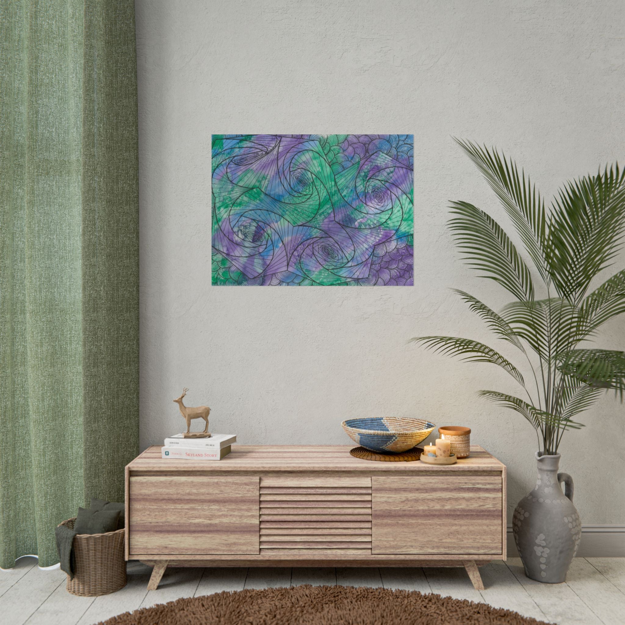 Large Colourful Wall Art, Posters & Prints, For Office, Bedroom or Living Room, or Special Gift #50 If Not Now When