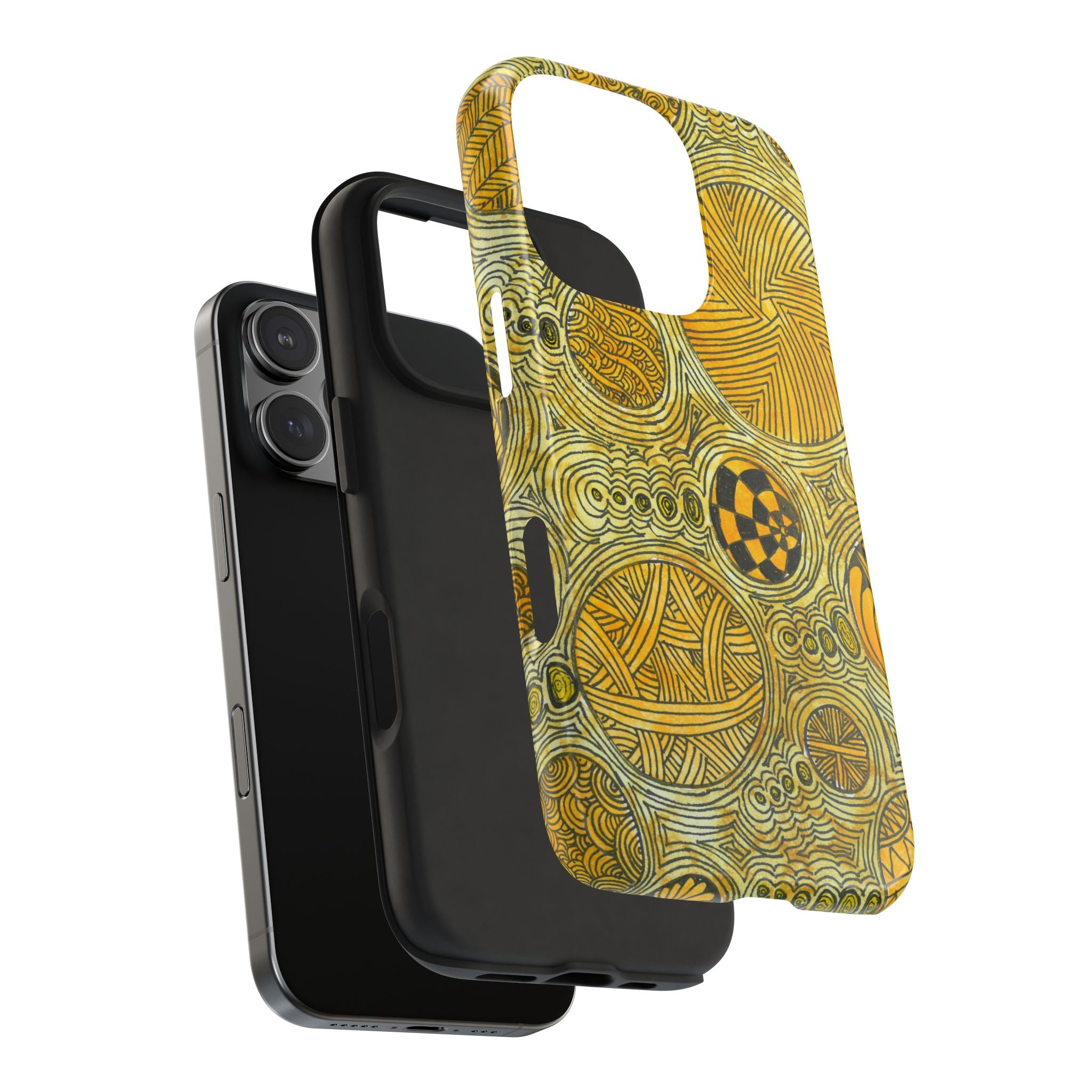 Tough Phone Case - All iPhones and Samsung Galaxys - Exciting Abstract Design #38 The Conversationalist