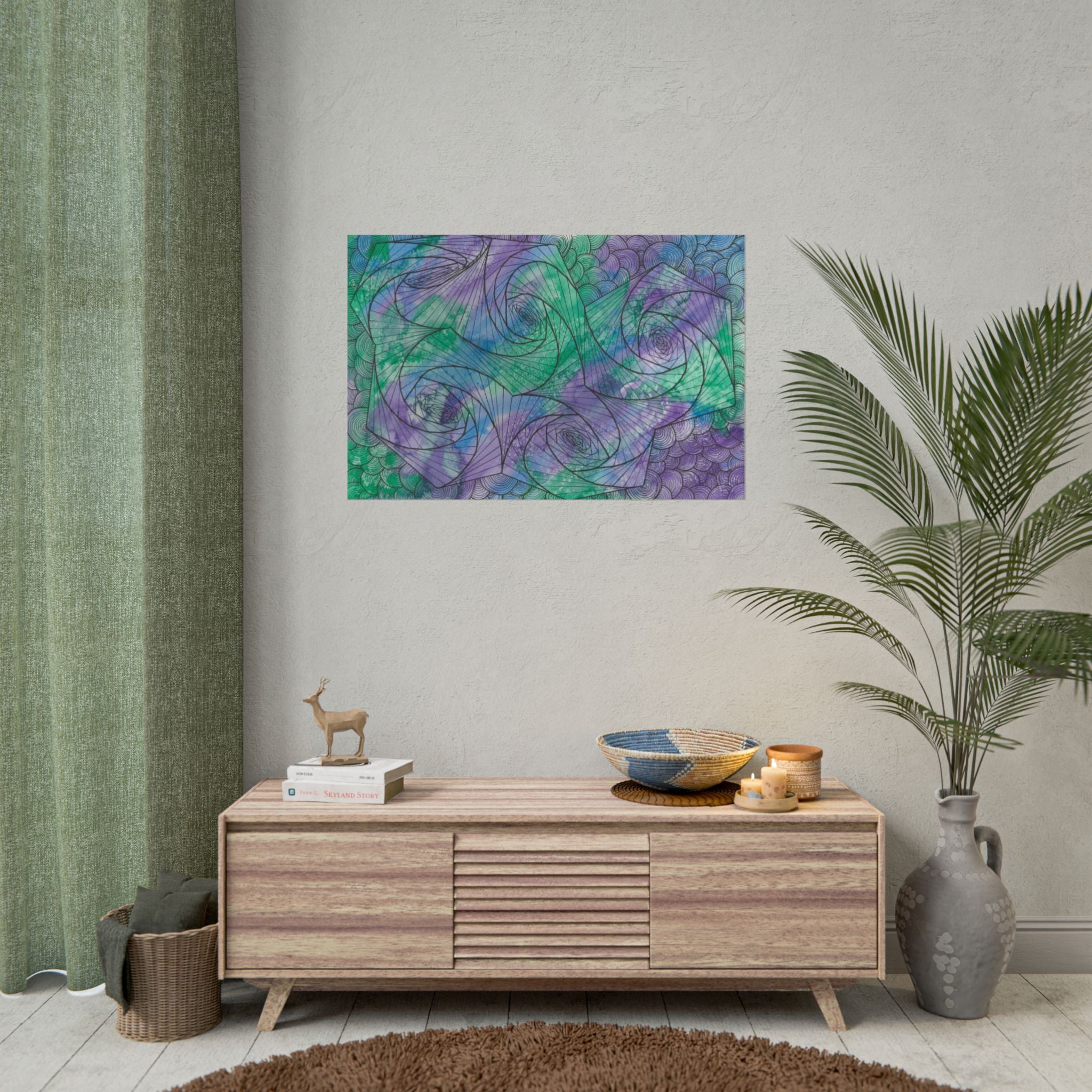 Large Colourful Wall Art, Posters & Prints, For Office, Bedroom or Living Room, or Special Gift #50 If Not Now When