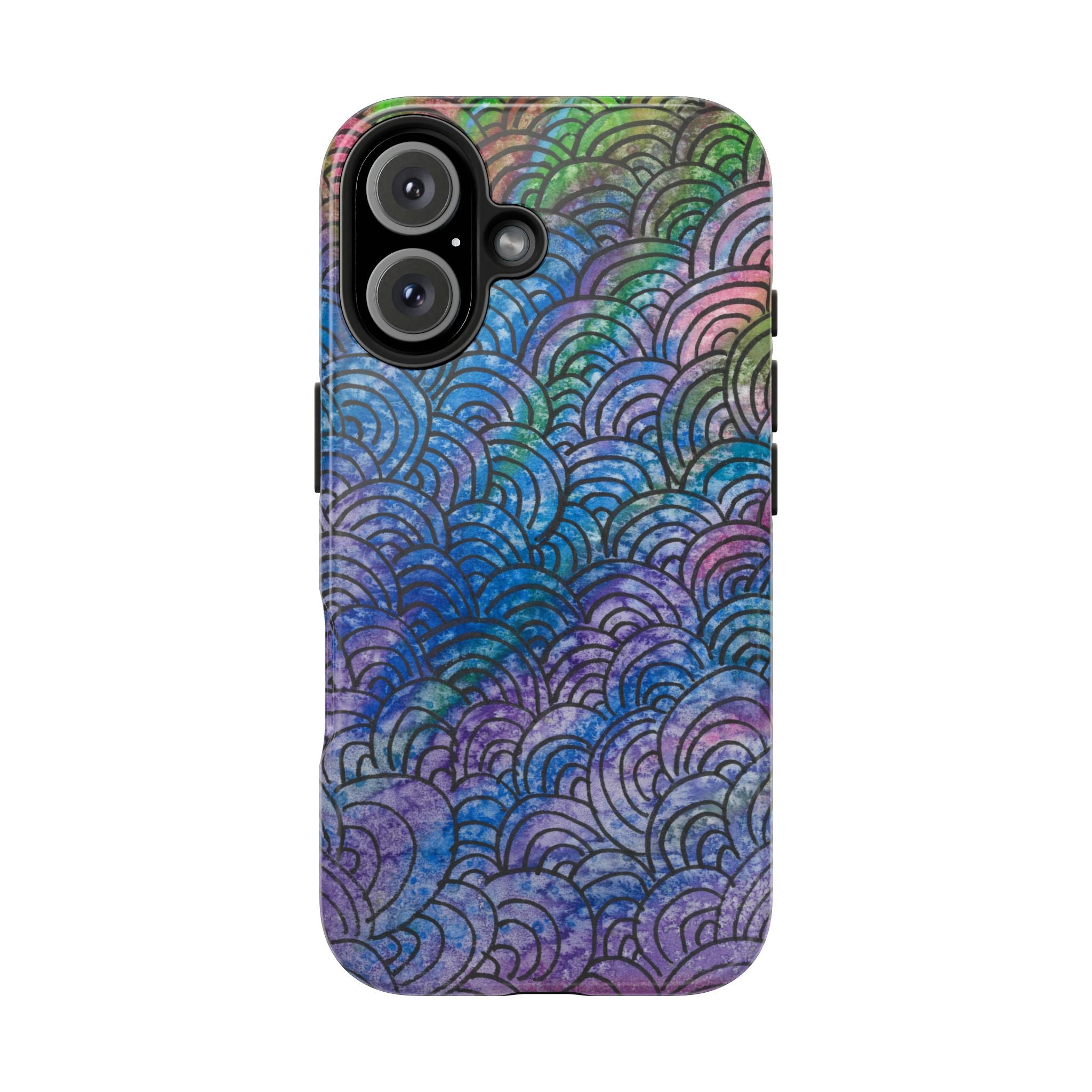 Tough Phone Case - All iPhones and Samsung Galaxys - Exciting Abstract Design #84 Ah! The Past
