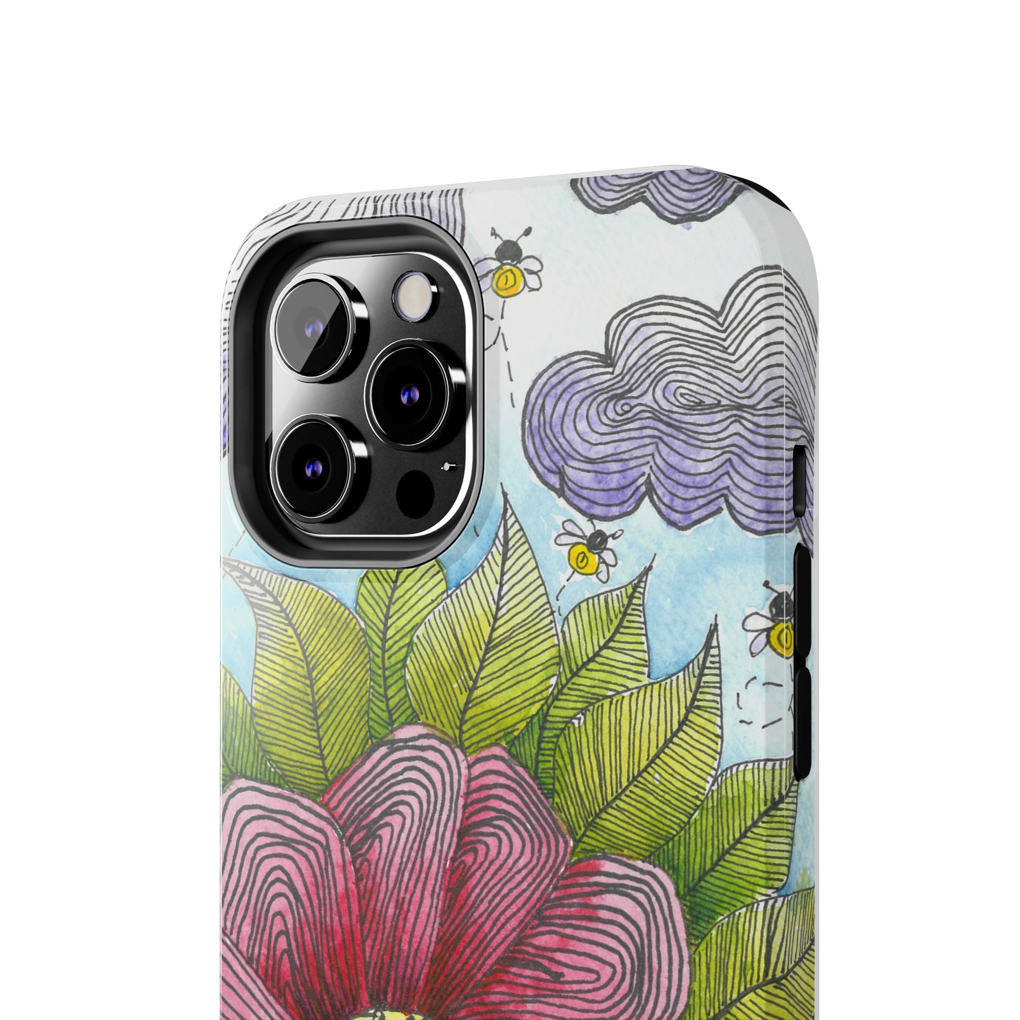Tough Phone Case - All iPhones and Samsung Galaxys - Exciting Abstract Design  #4 Bloom'n