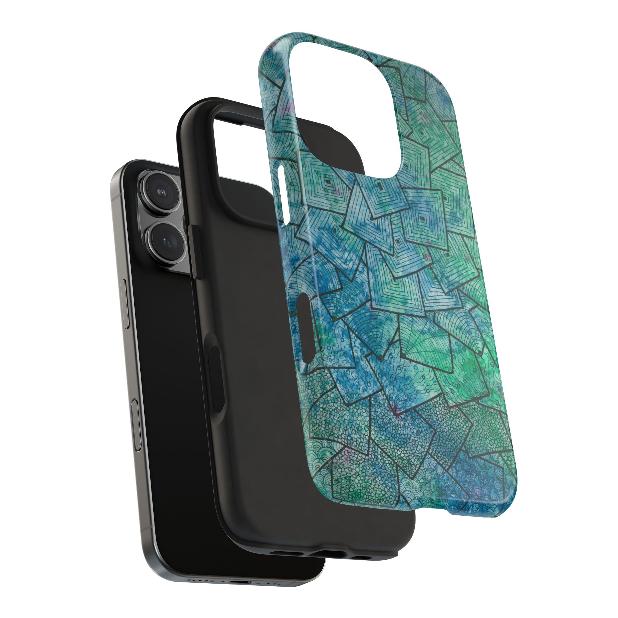 Tough Phone Case - All iPhones and Samsung Galaxys - Exciting Abstract Design #65 And The Answer Is