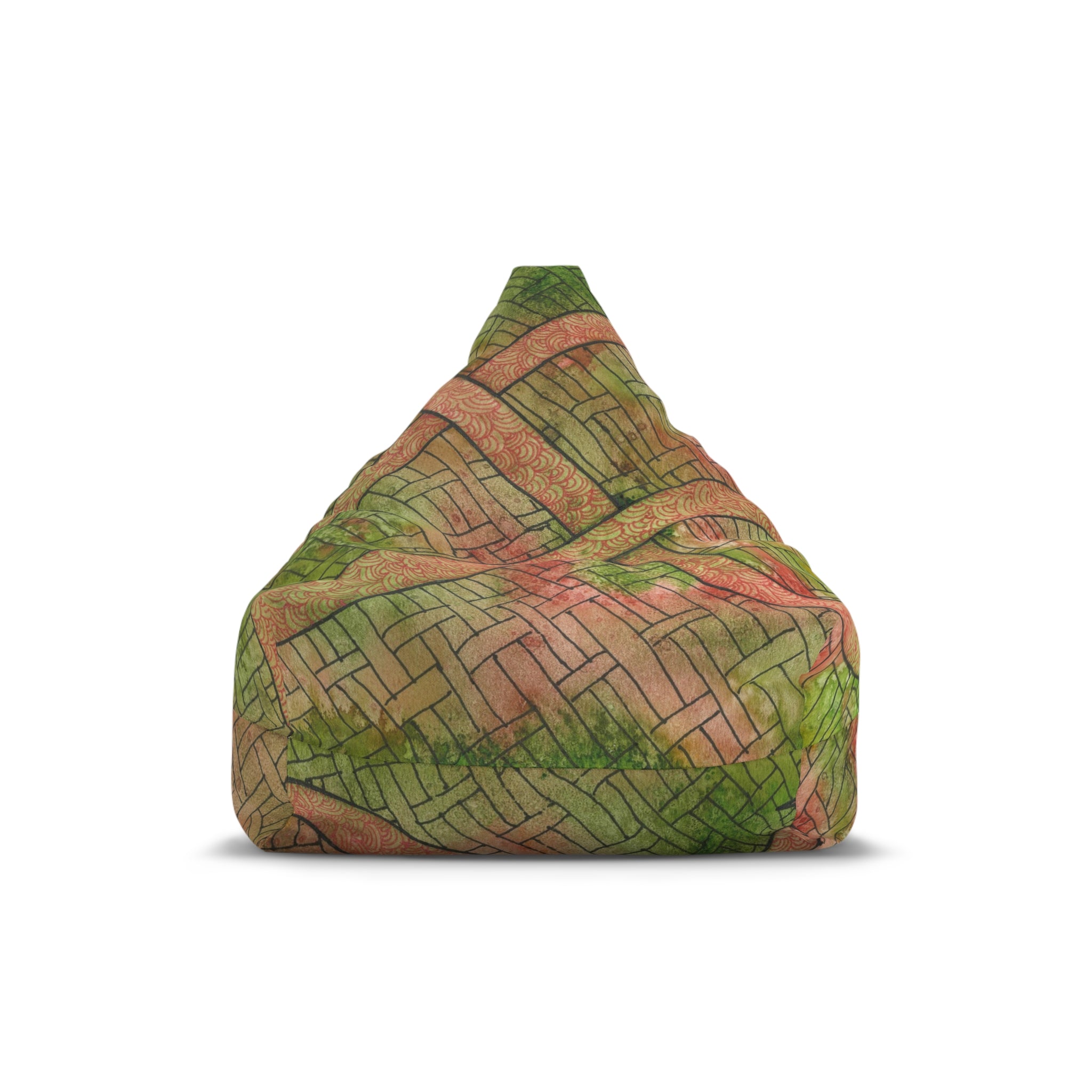 Bean Bag Chair Covers For Indoor & Outdoor - 2 Sizes - Exciting Abstract Design #57 Celtic Flavours