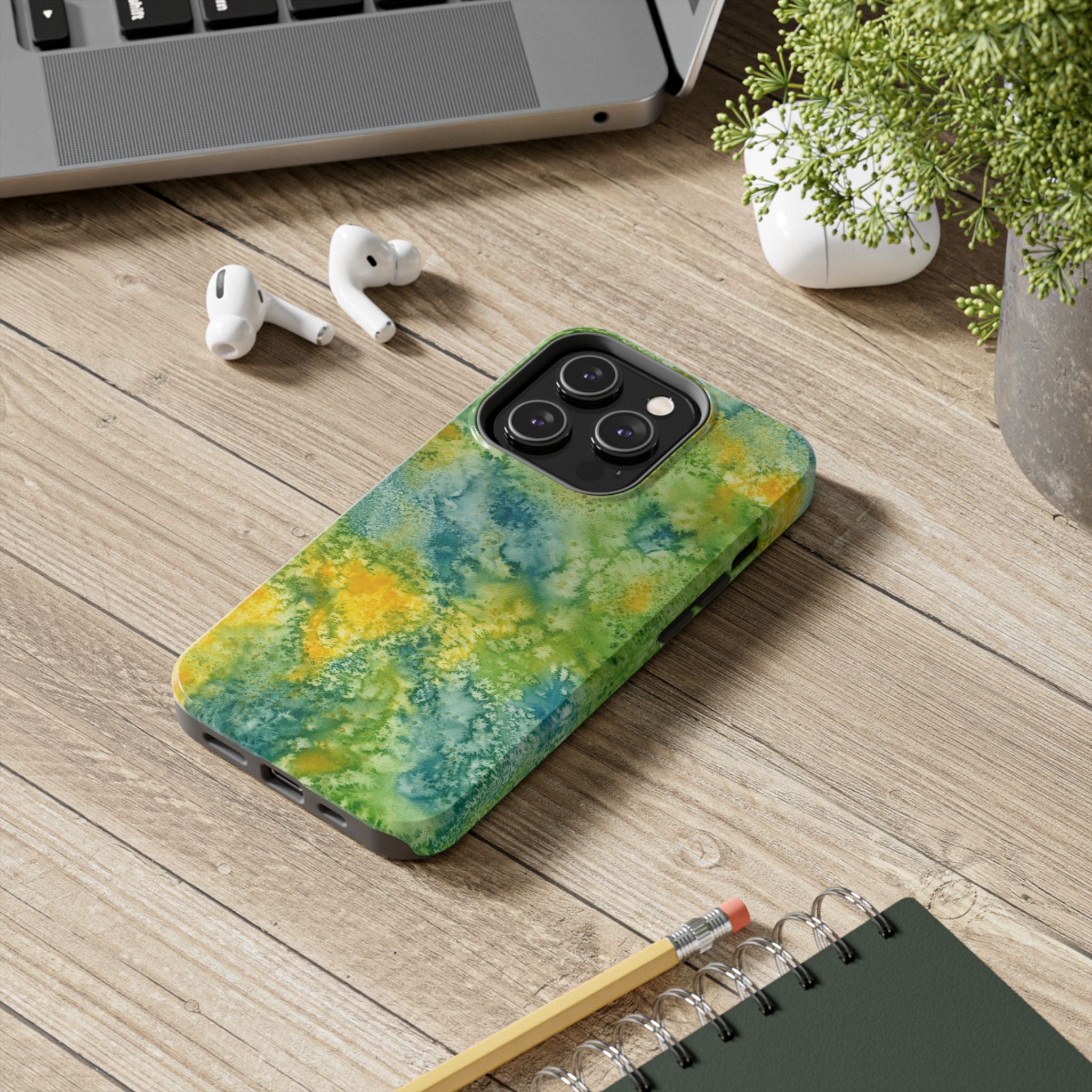 Tough Phone Case - All iPhones and Samsung Galaxys - Exciting Abstract Design #52 View From Above