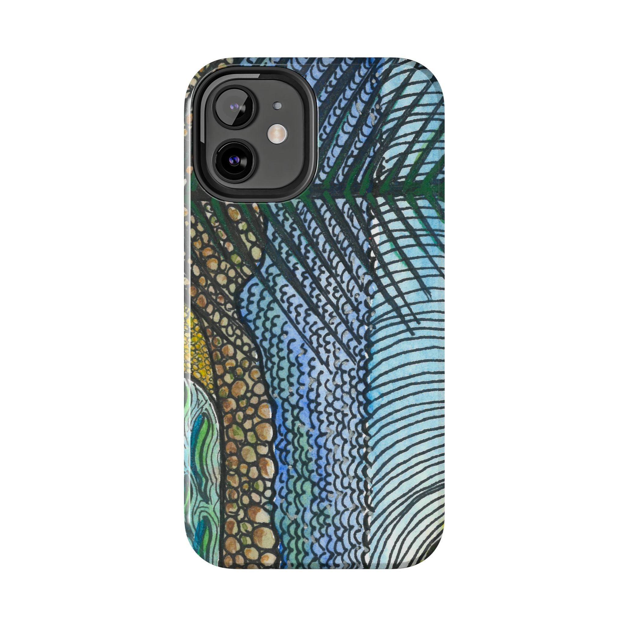 Tough Phone Case - All iPhones and Samsung Galaxys - Exciting Abstract Design #47 Cottesloe