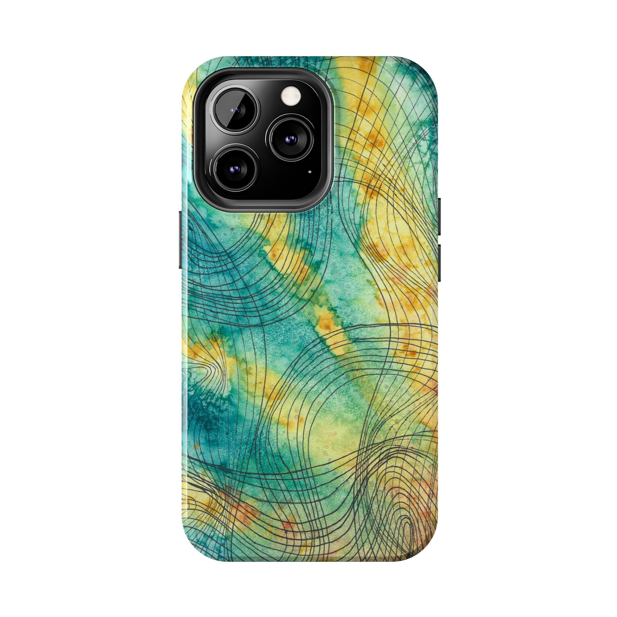 Tough Phone Case - All iPhones and Samsung Galaxys - Exciting Abstract Design #81 The Only Way Is Up