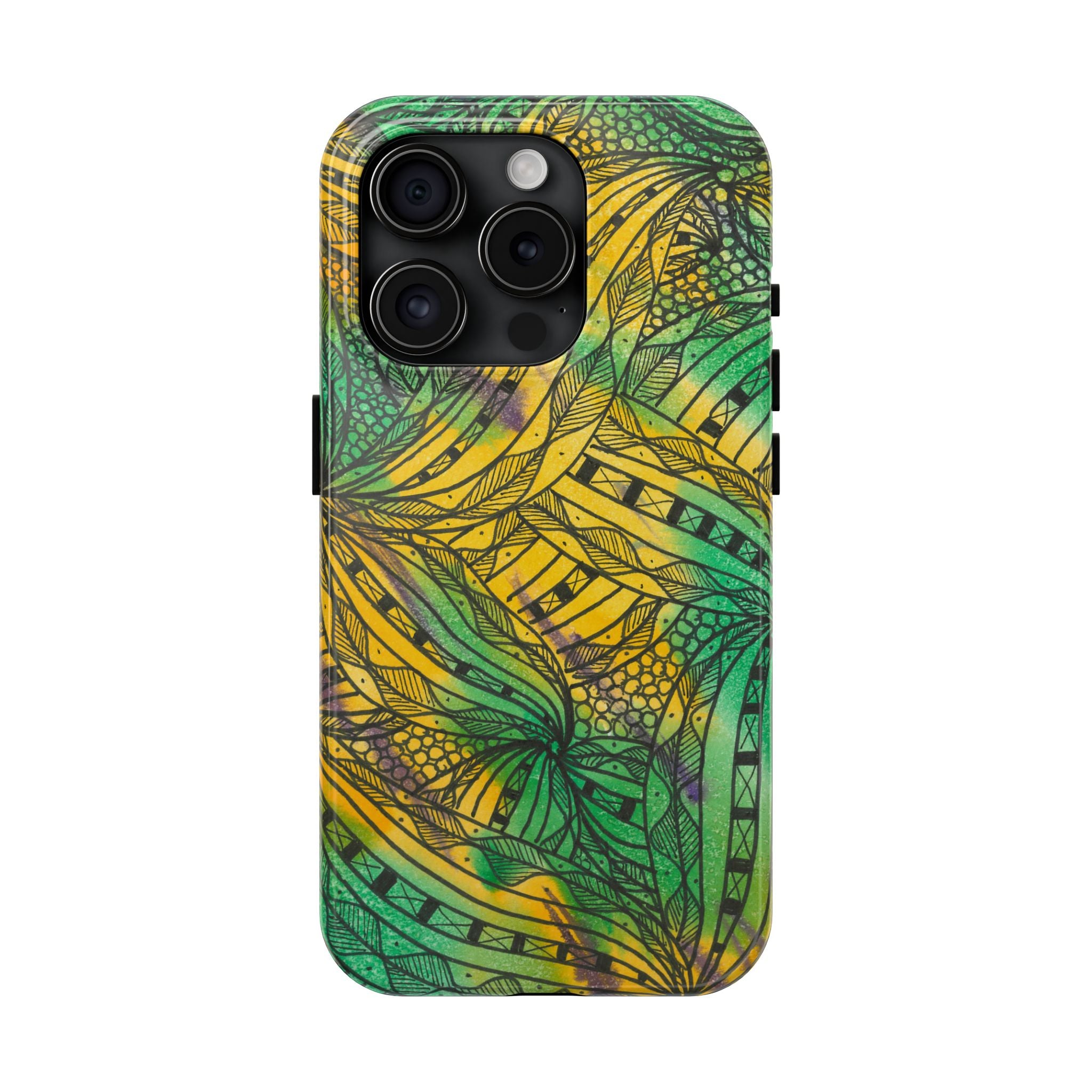 Tough Phone Case - All iPhones and Samsung Galaxys - Exciting Abstract Design #37 Shubbery!