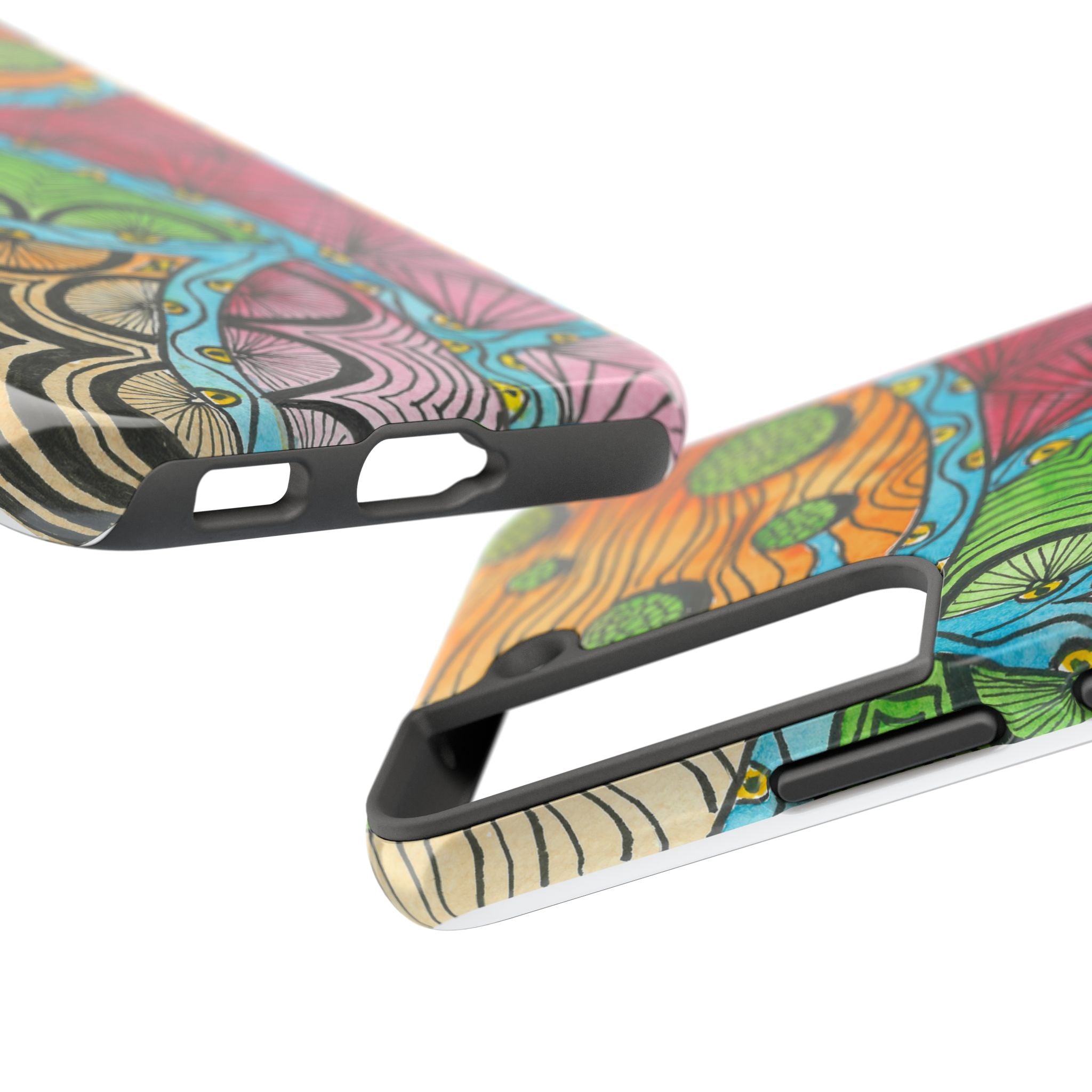 Tough Phone Case - All iPhones and Samsung Galaxys - Exciting Abstract Design #11 Today's The Day