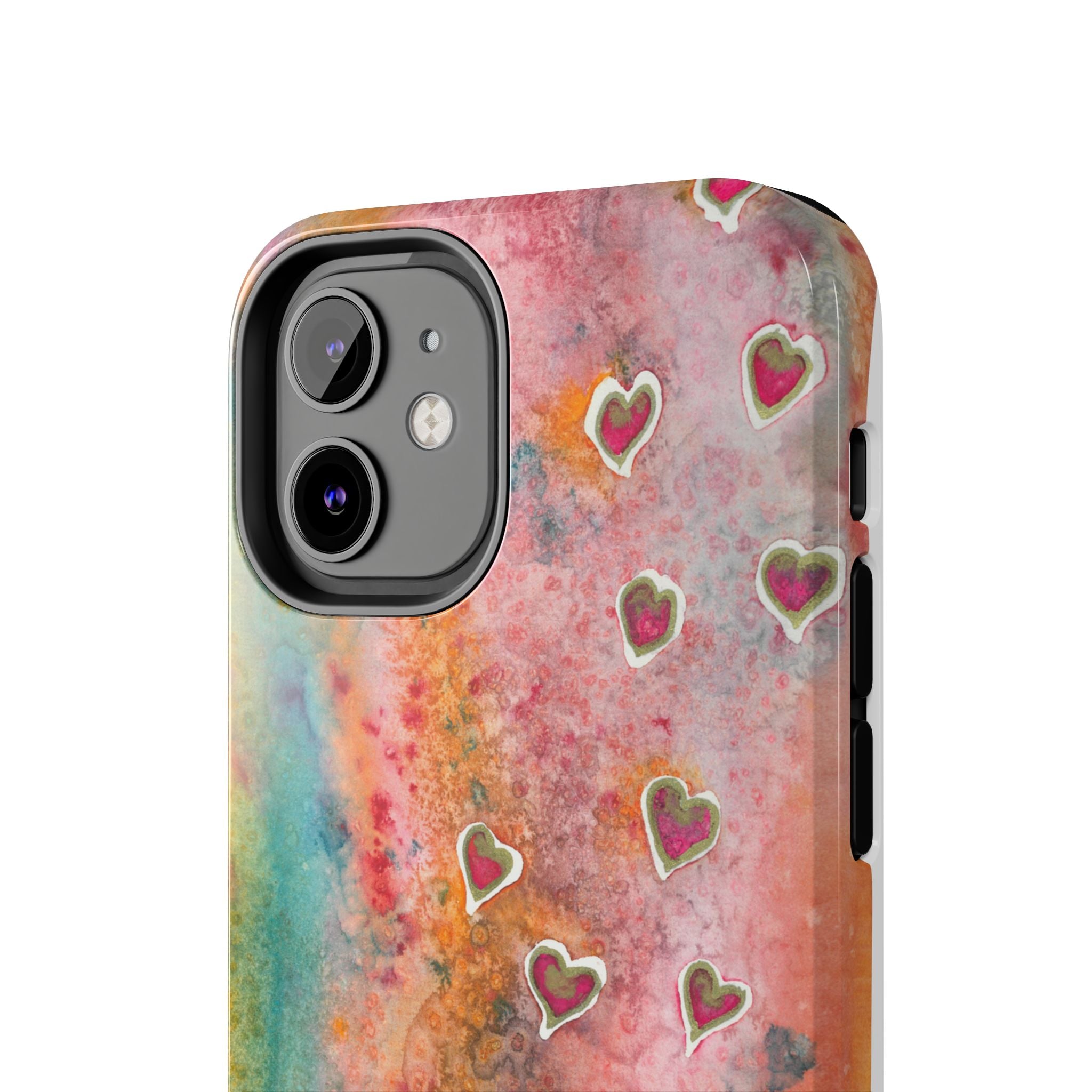 Tough Phone Case - All iPhones and Samsung Galaxys - Exciting Abstract Design #96 Love, Friendship, integrity