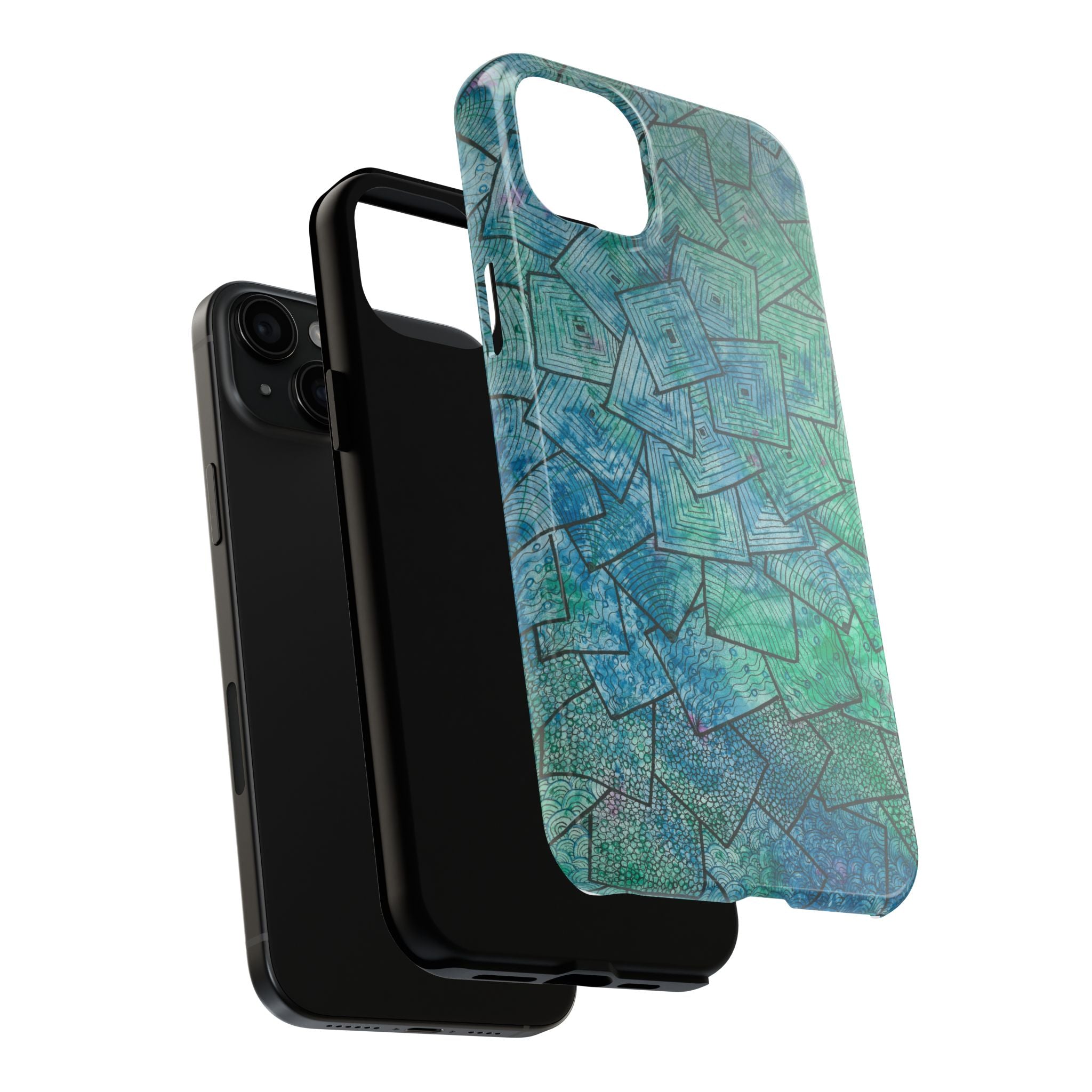 Tough Phone Case - All iPhones and Samsung Galaxys - Exciting Abstract Design #65 And The Answer Is