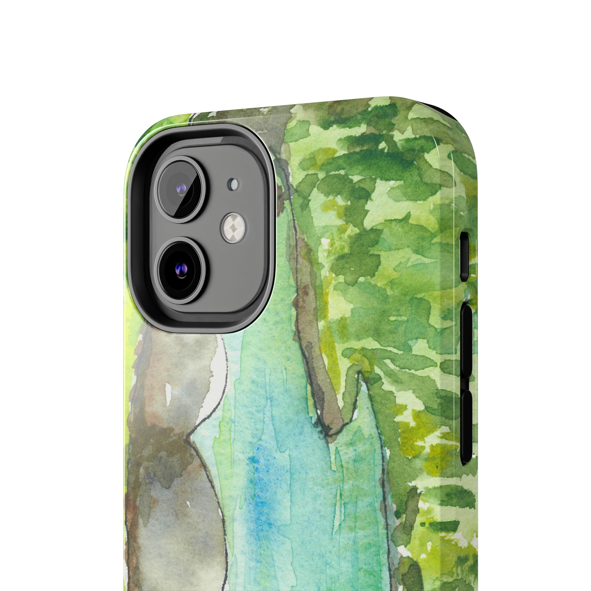 Tough Phone Case - All iPhones and Samsung Galaxys - Exciting Abstract Design #88 Tara River - Montenegro