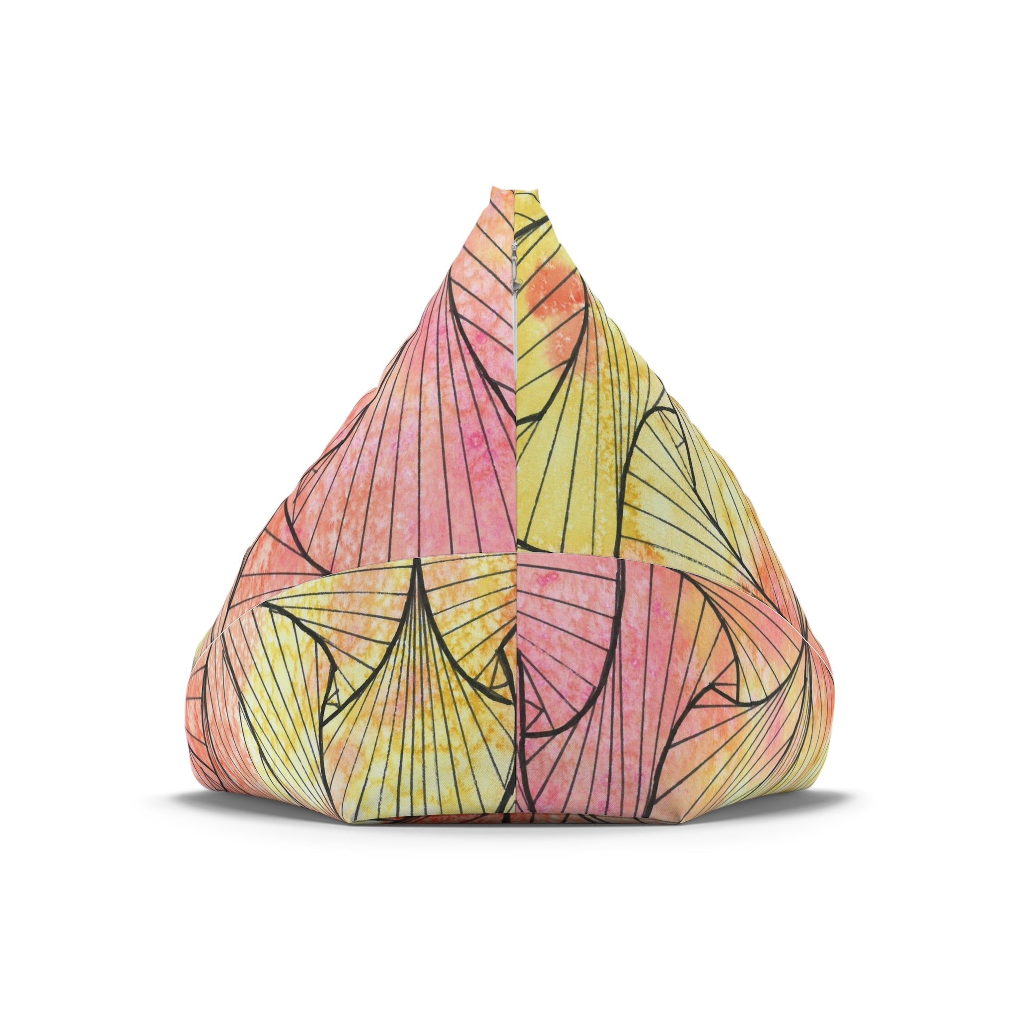 Bean Bag Chair Covers For Indoor & Outdoor - 2 Sizes - Exciting Abstract Design #39 Impossible They Said!