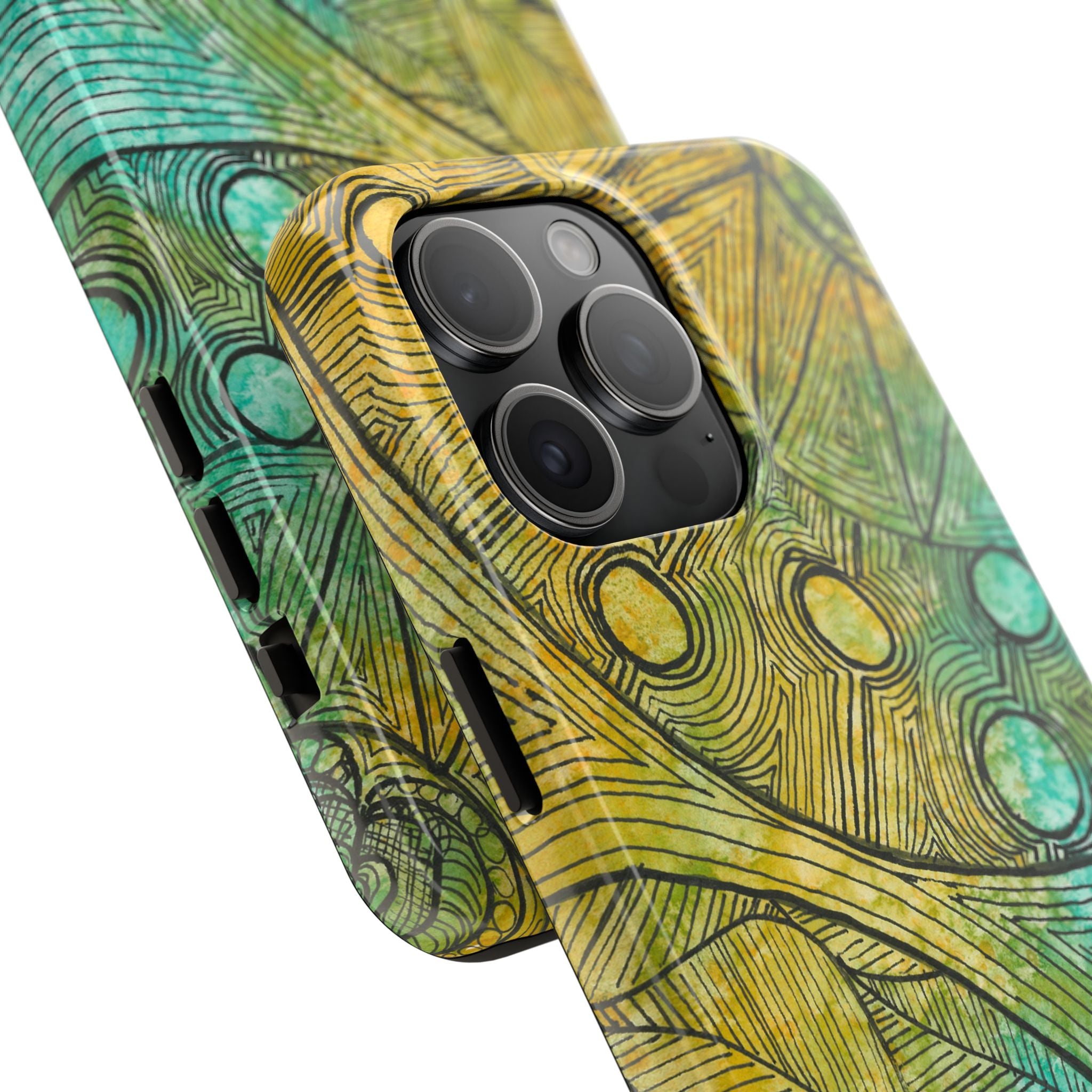 Tough Phone Case - All iPhones and Samsung Galaxys - Exciting Abstract Design #27 Come What May