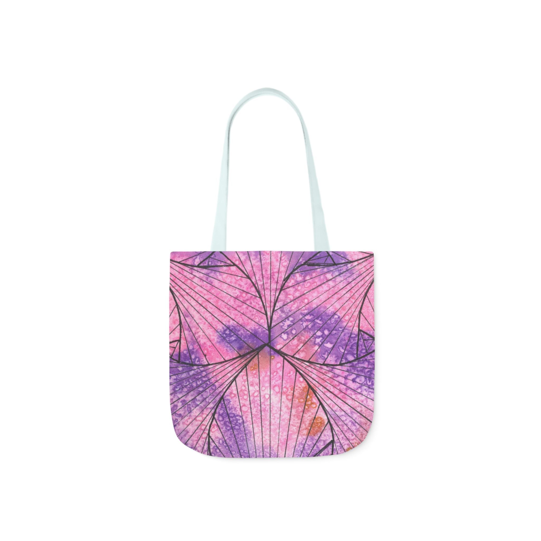 Canvas Tote Bags, Colourful Abstract Designs, 5-Color Straps, 3 Sizes.  For Family and friends or a Special Gift #34 There's Always Hope