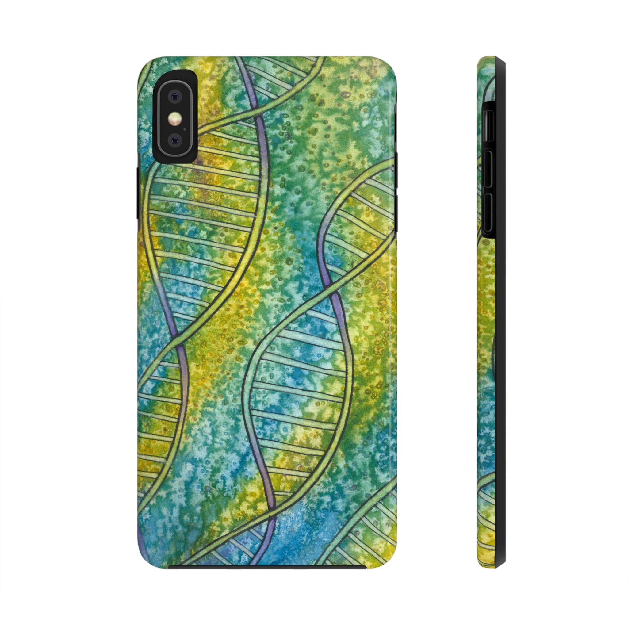 Tough Phone Case - All iPhones and Samsung Galaxys - Exciting Abstract Design #99 Crop of DNA