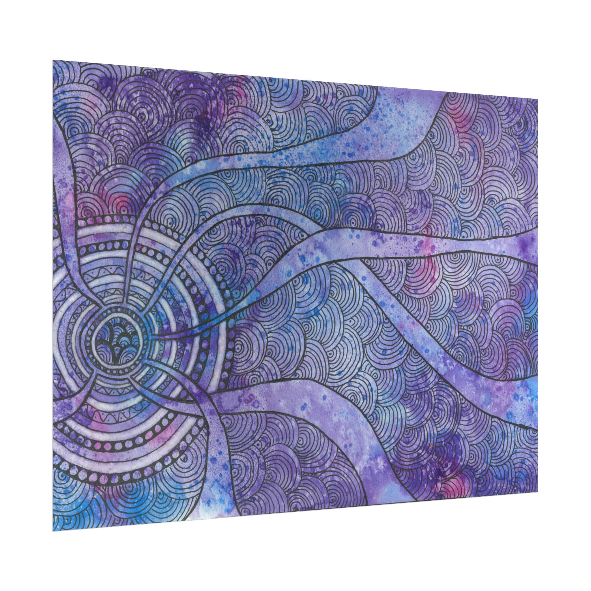 Large Colourful Wall Art, Posters & Prints, For Office, Bedroom or Living Room, or Special Gift  #56 The Way Home