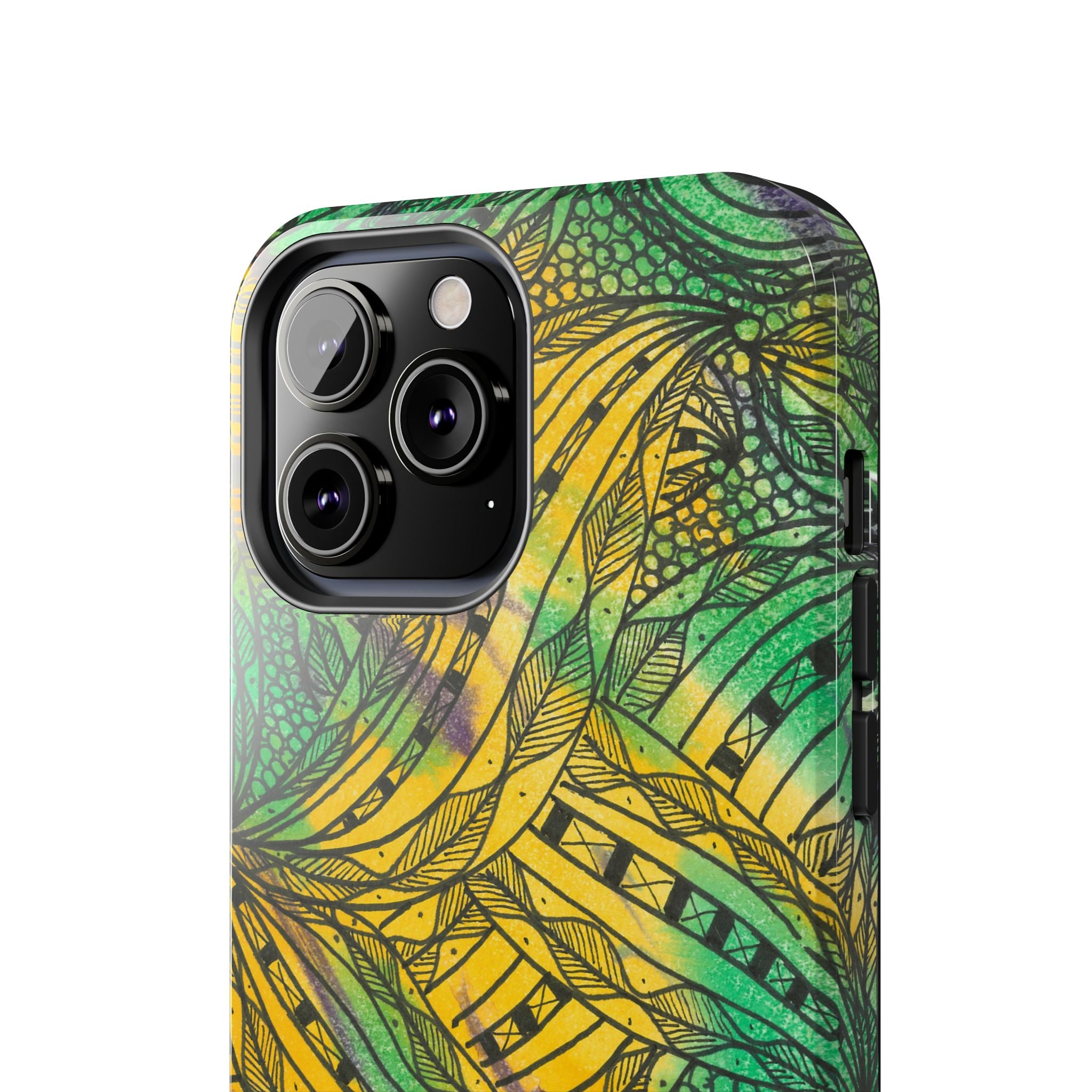 Tough Phone Case - All iPhones and Samsung Galaxys - Exciting Abstract Design #37 Shubbery!