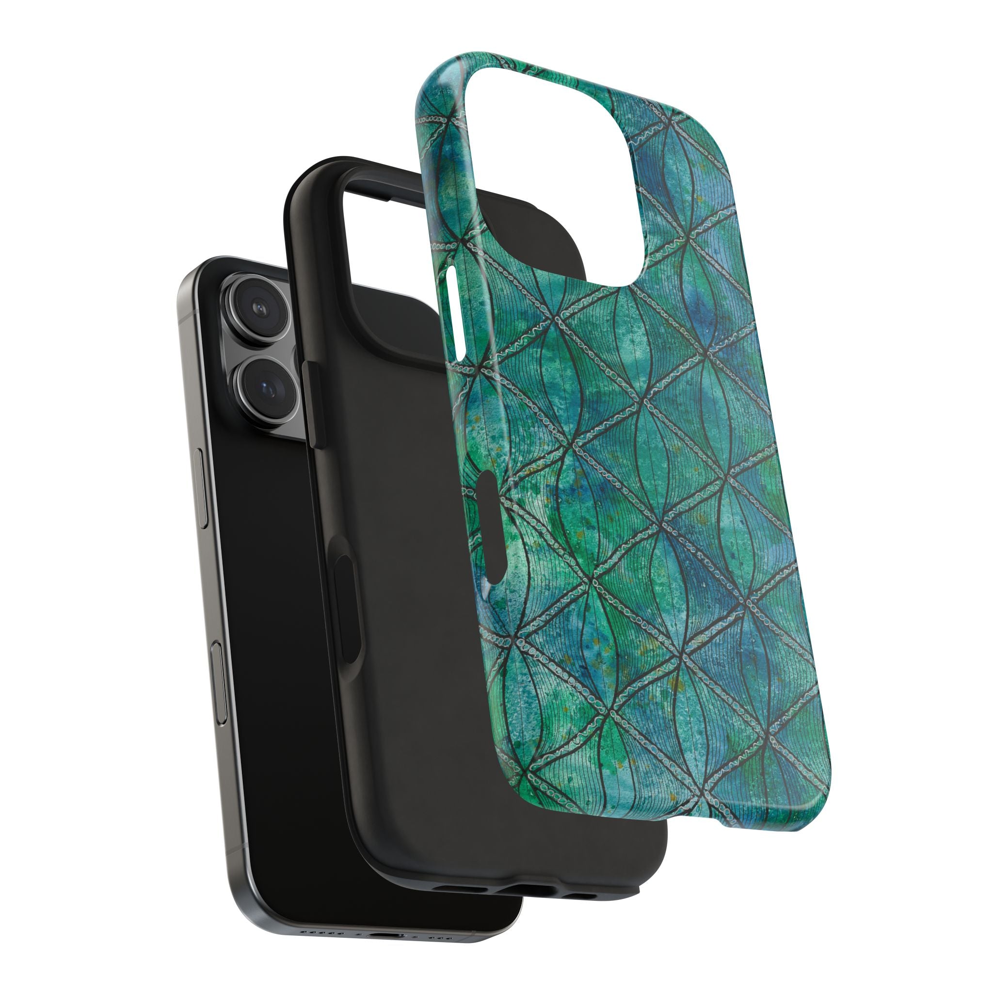 Tough Phone Case - All iPhones and Samsung Galaxys - Exciting Abstract Design #58 How's the Serenity