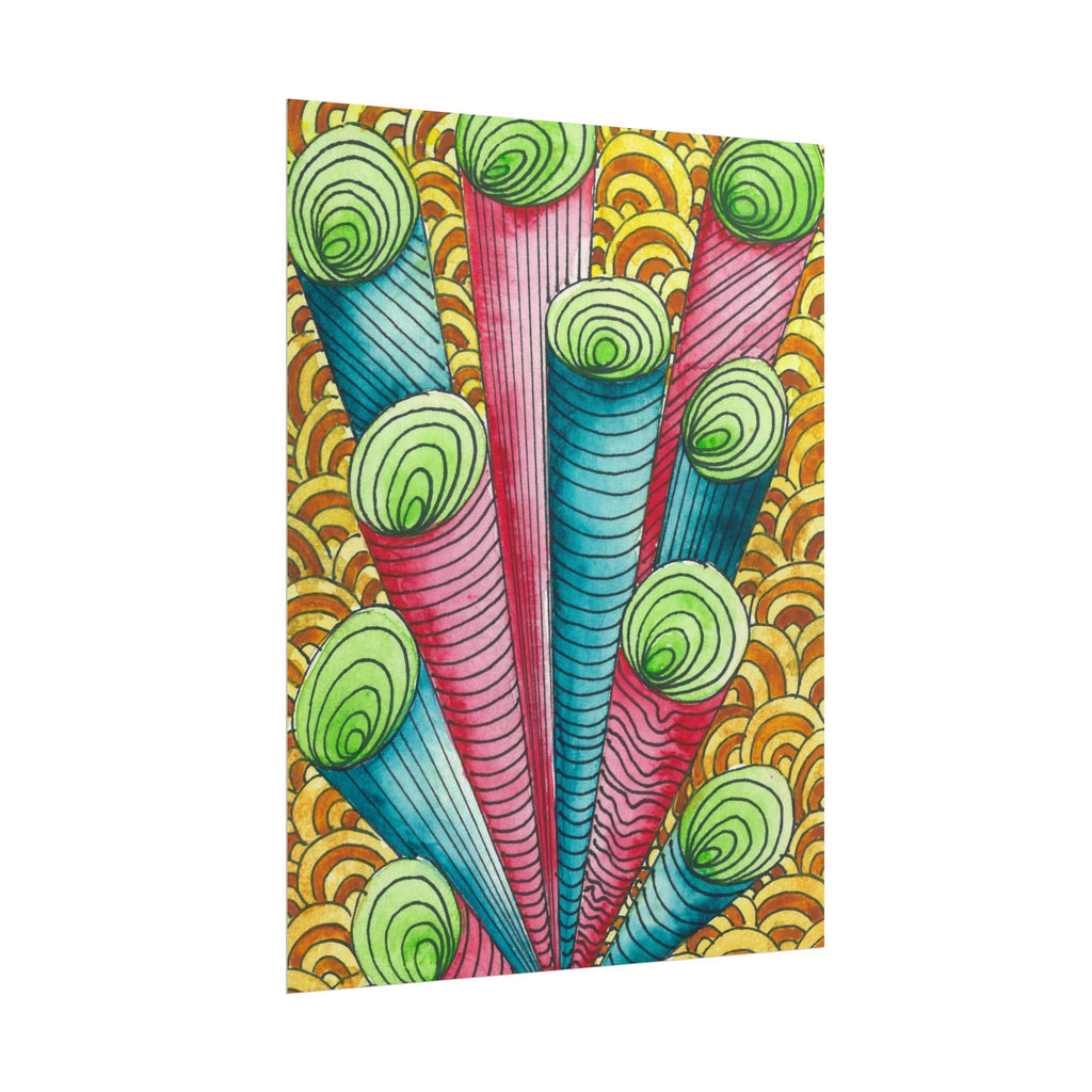 Large Colourful Wall Art, Posters & Prints, For Office, Bedroom or Living Room, or Special Gift #93 On A Mission
