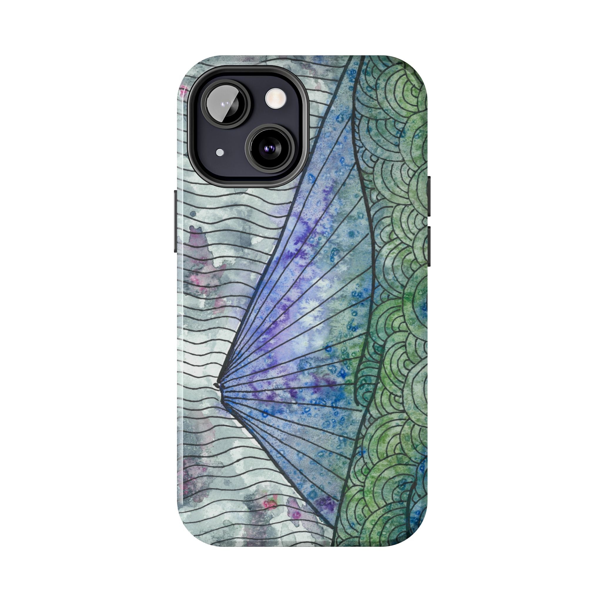 Tough Phone Case - All iPhones and Samsung Galaxys - Exciting Abstract Design #90 Rtanj Pyramid - Serbia