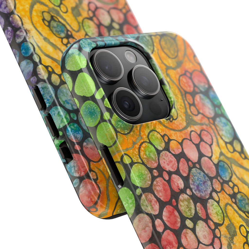 Tough Phone Case - All iPhones and Samsung Galaxys - Exciting Abstract Design #77 River Of Dreams