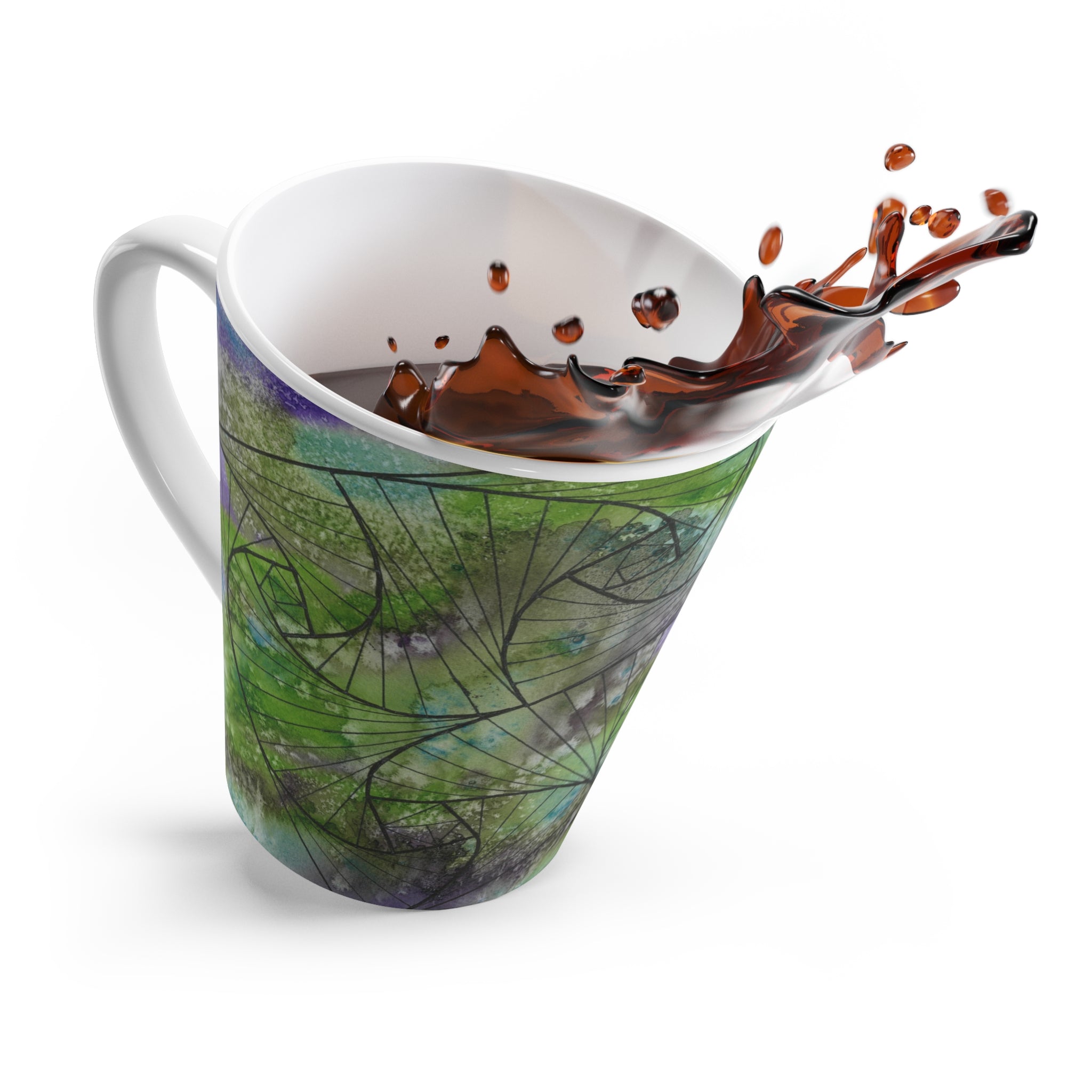 Coffee Mugs and Cups. Colourful Abstract Designs. Perfect for Home, Office or Special Gift #55 Of Course Im Sure