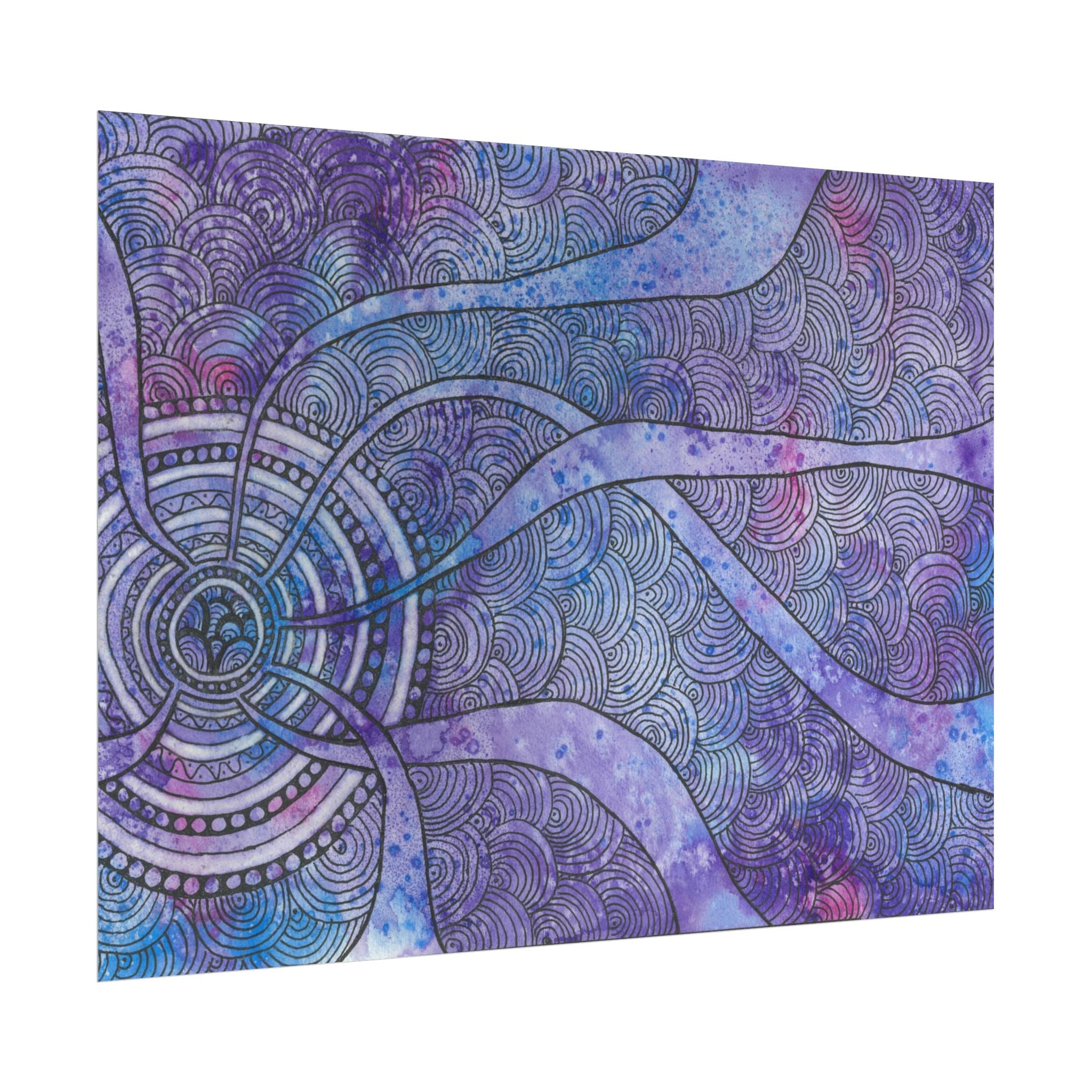 Large Colourful Wall Art, Posters & Prints, For Office, Bedroom or Living Room, or Special Gift  #56 The Way Home