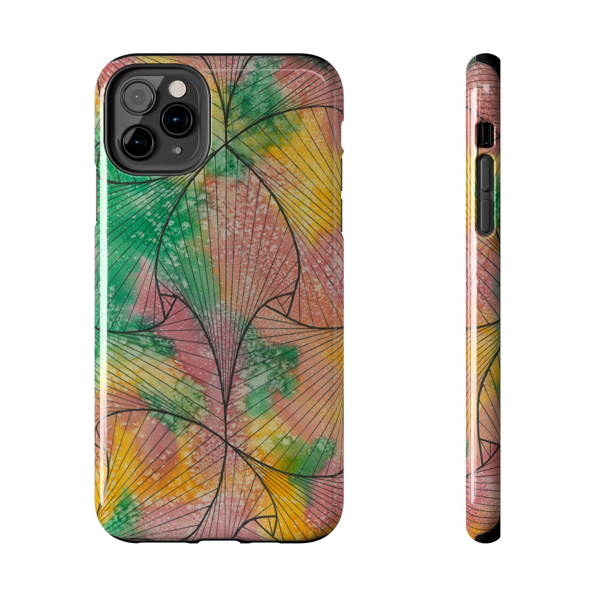 Tough Phone Case - All iPhones and Samsung Galaxys - Exciting Abstract Design #49 Health Well Being