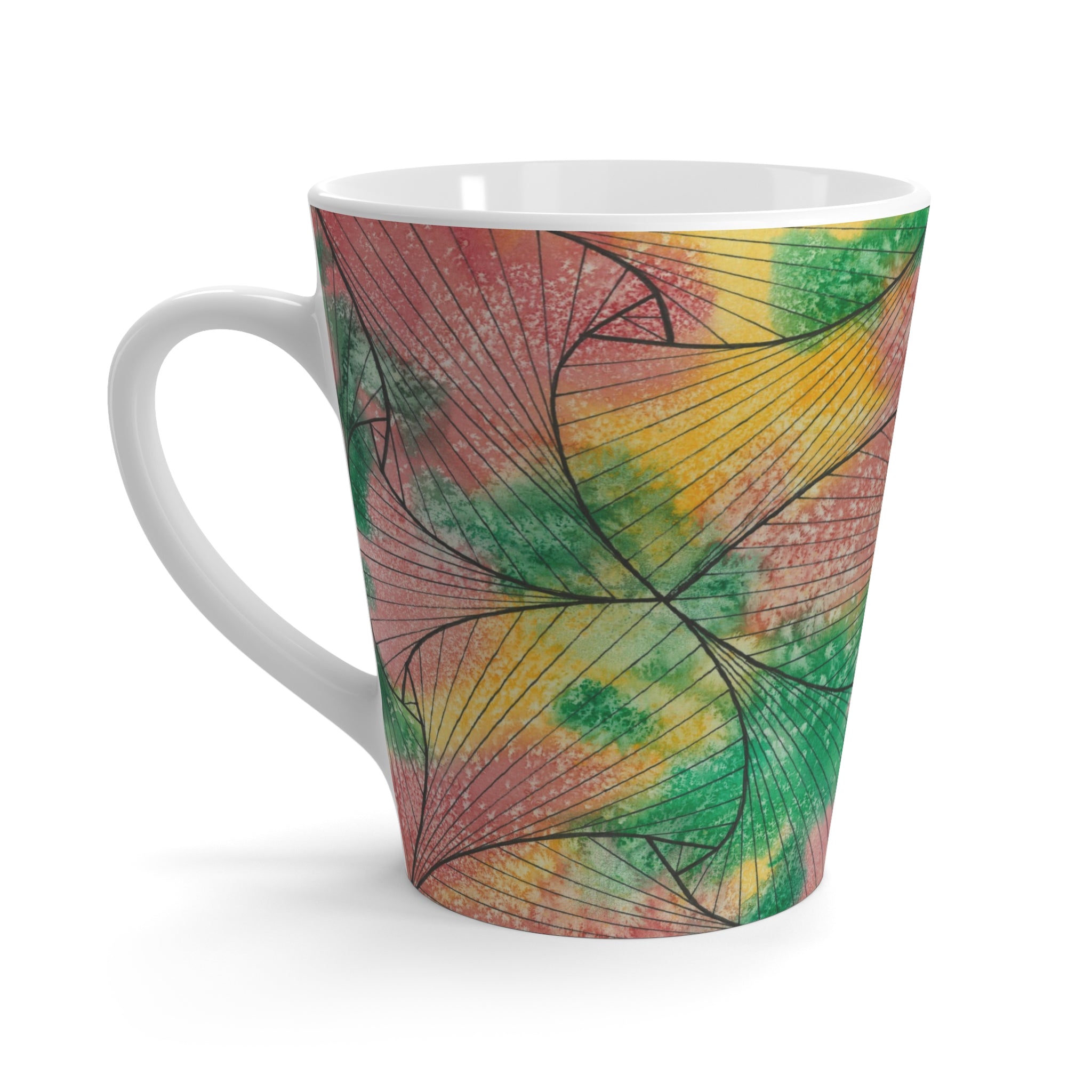 Coffee Mugs and Cups. Colourful Abstract Designs. Perfect for Home, Office or Special Gift #49 Health and Wellbeing