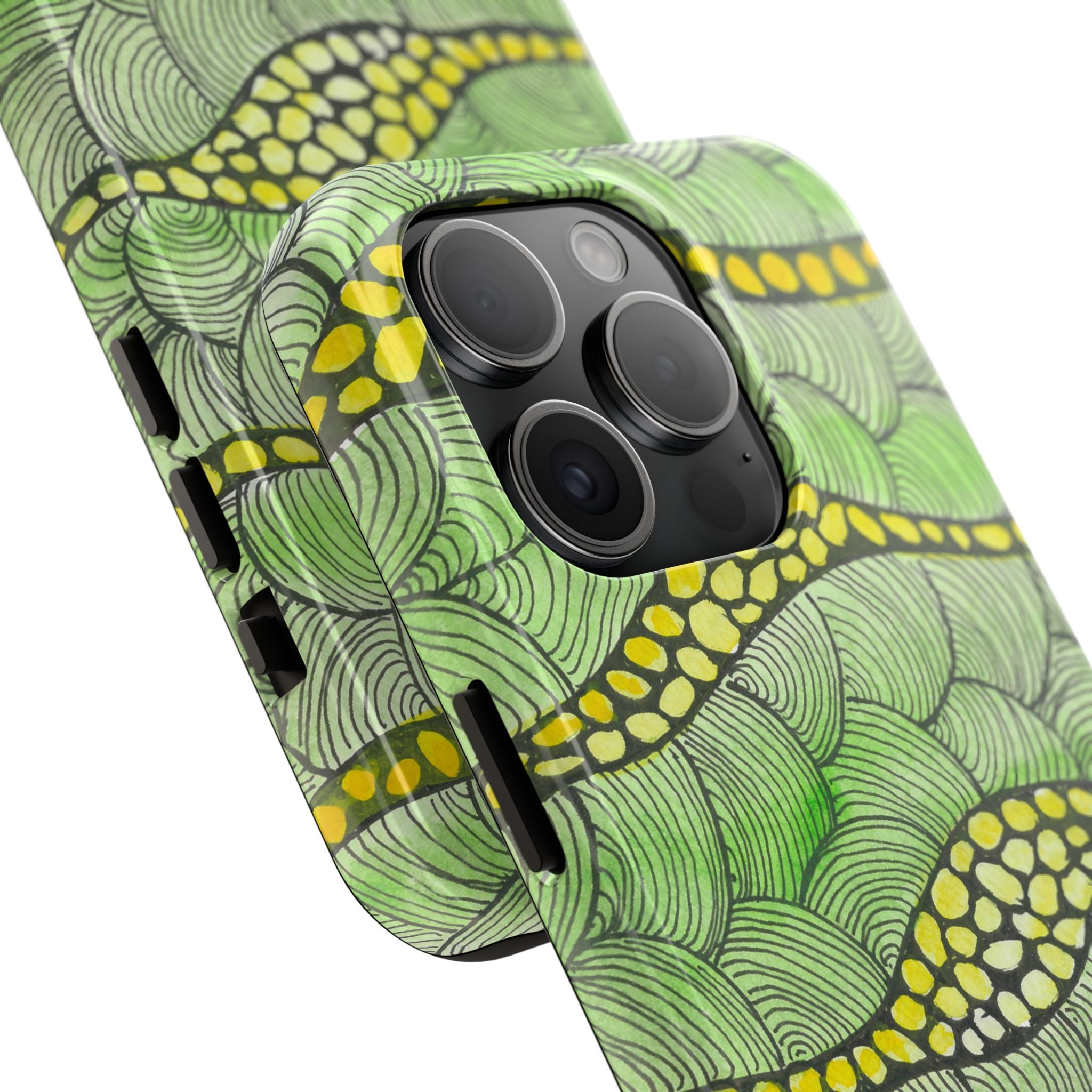 Tough Phone Case - All iPhones and Samsung Galaxys - Exciting Abstract Design #13 Watcha Thinking