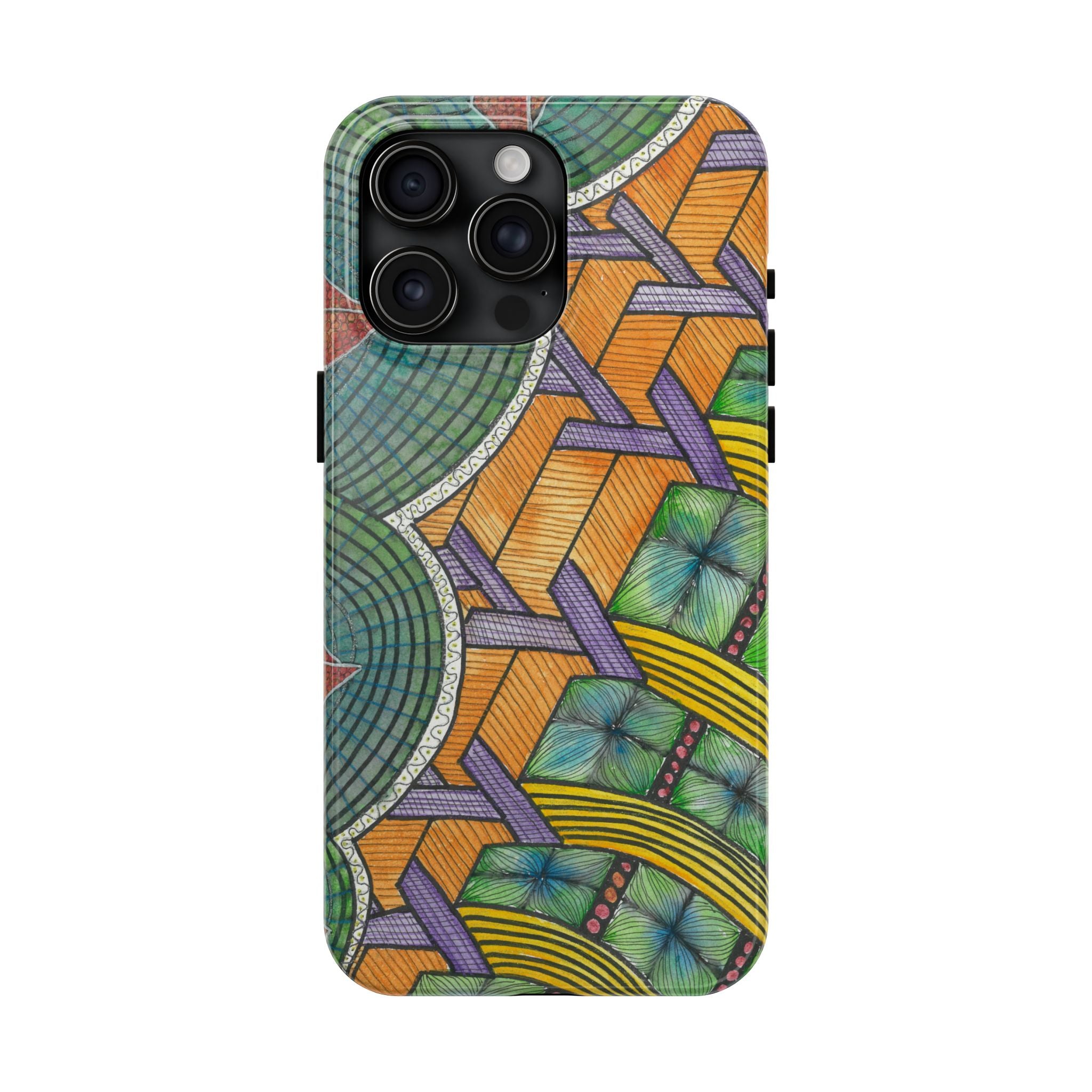 Tough Phone Case - All iPhones and Samsung Galaxys - Exciting Abstract Design #31 T'Eye Land
