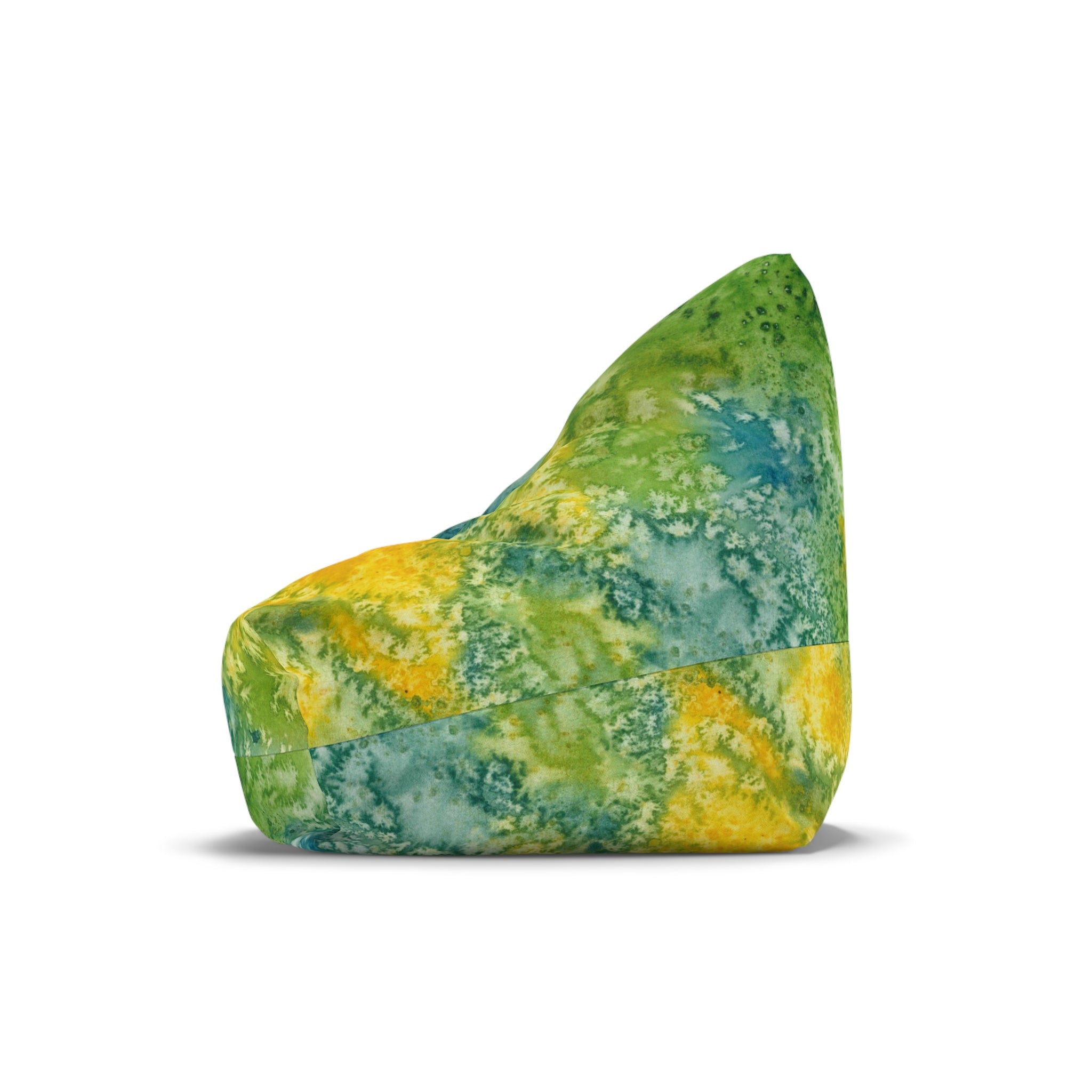 Bean Bag Chair Covers For Indoor & Outdoor - 2 Sizes - Exciting Abstract Design #52 View From Above