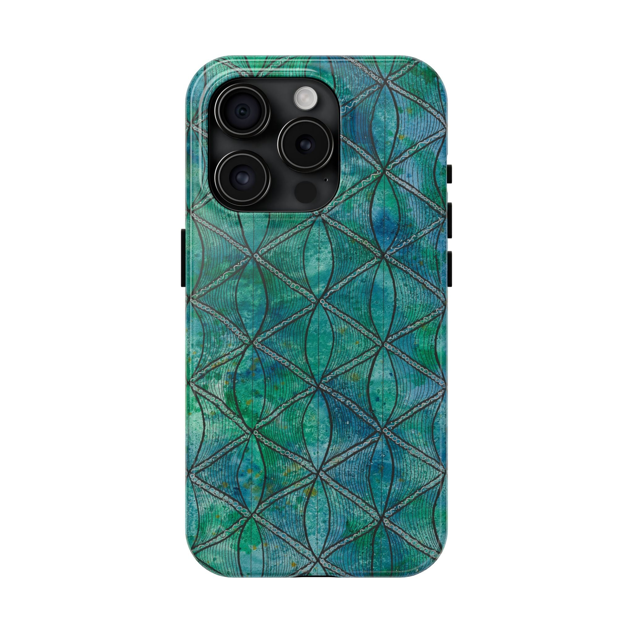 Tough Phone Case - All iPhones and Samsung Galaxys - Exciting Abstract Design #58 How's the Serenity