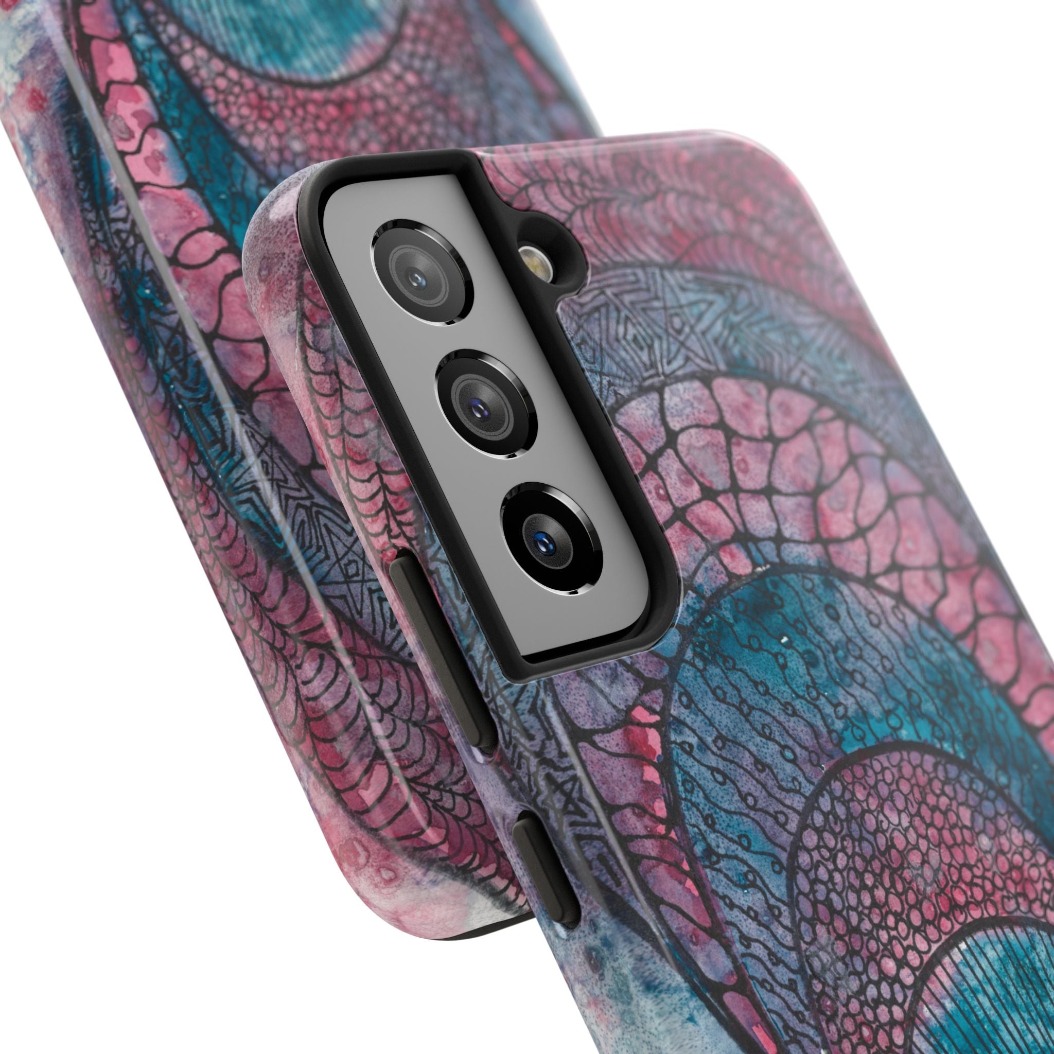 Tough Phone Case - All iPhones and Samsung Galaxys - Exciting Abstract Design #92 The Goddess Lives