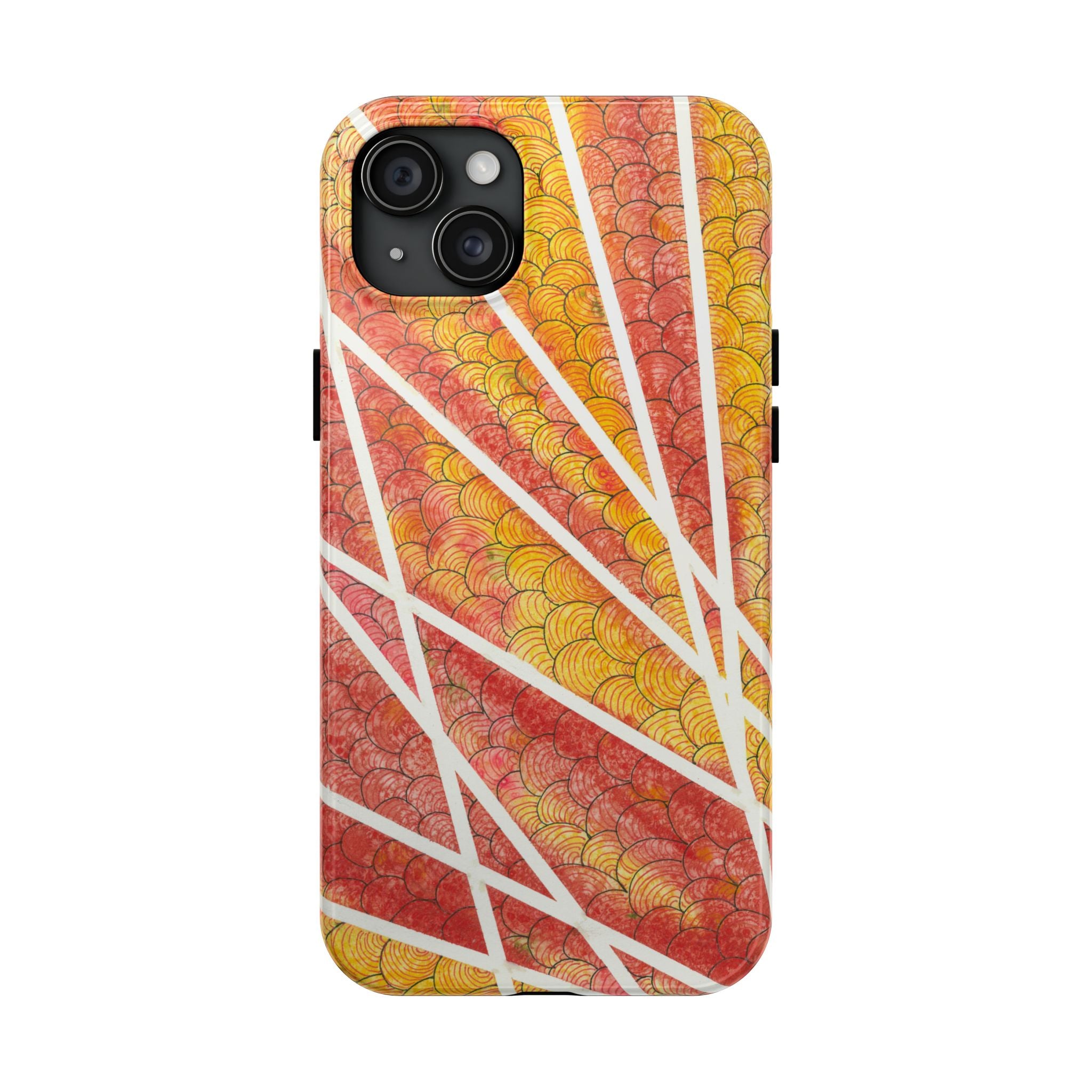 Tough Phone Case - All iPhones and Samsung Galaxys - Exciting Abstract Design #67 Max Mimosa