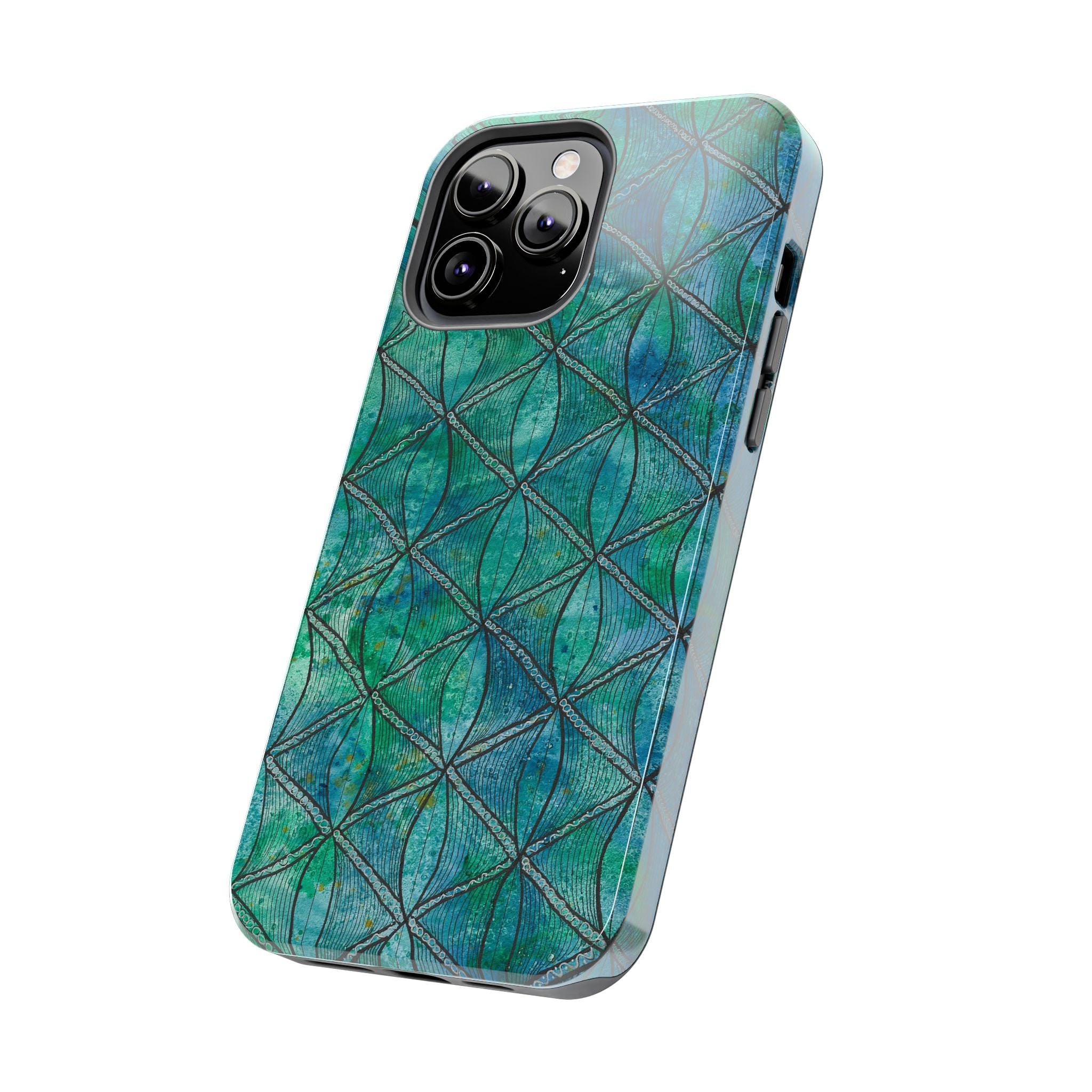 Tough Phone Case - All iPhones and Samsung Galaxys - Exciting Abstract Design #58 How's the Serenity