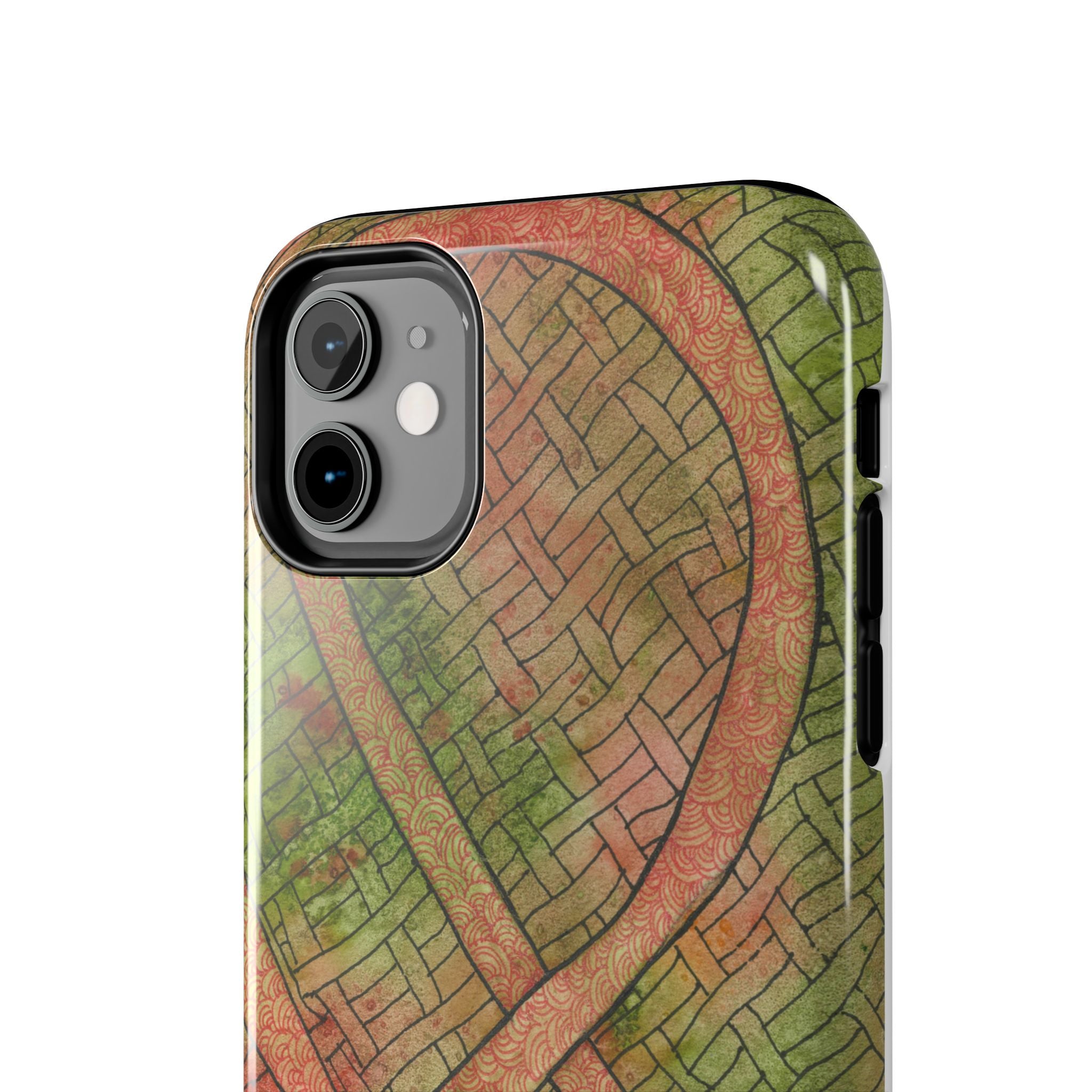 Tough Phone Case - All iPhones and Samsung Galaxys - Exciting Abstract Design #57 Celtic Flavours