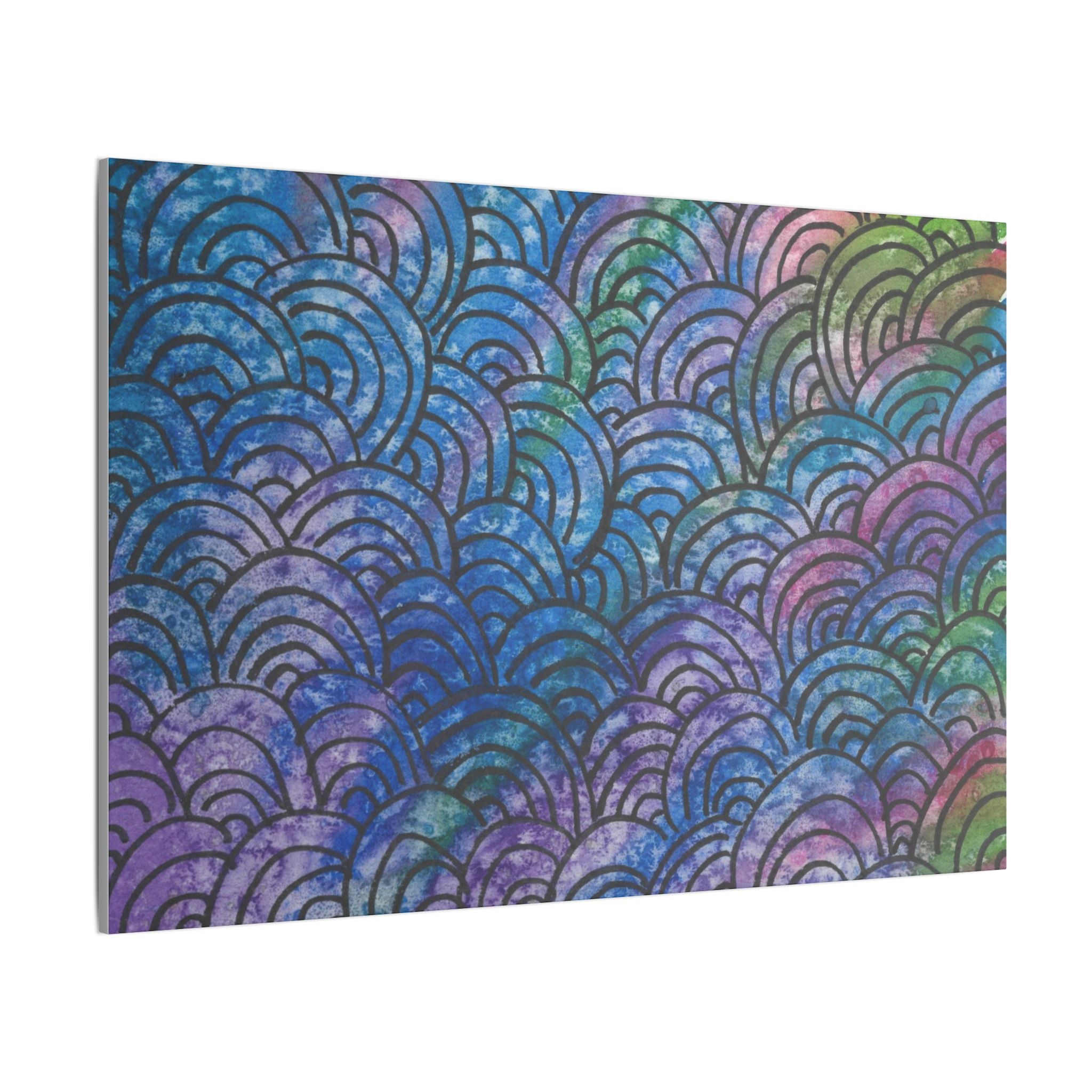 Large Colourful Wall Art, Canvas Prints, For Office, Bedroom or Living Room, or Special Gift #84 Ah! The Past