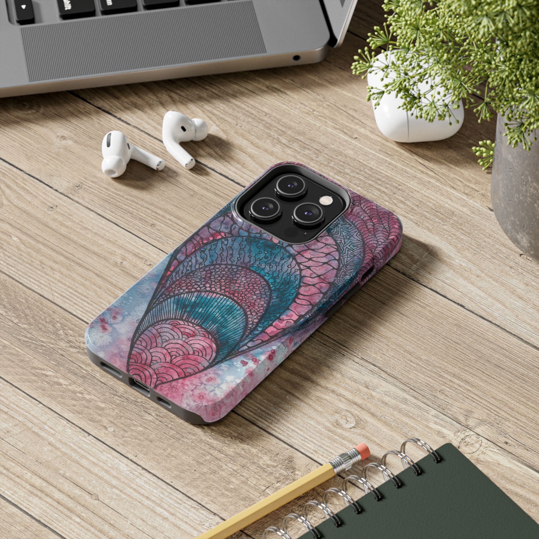 Tough Phone Case - All iPhones and Samsung Galaxys - Exciting Abstract Design #92 The Goddess Lives