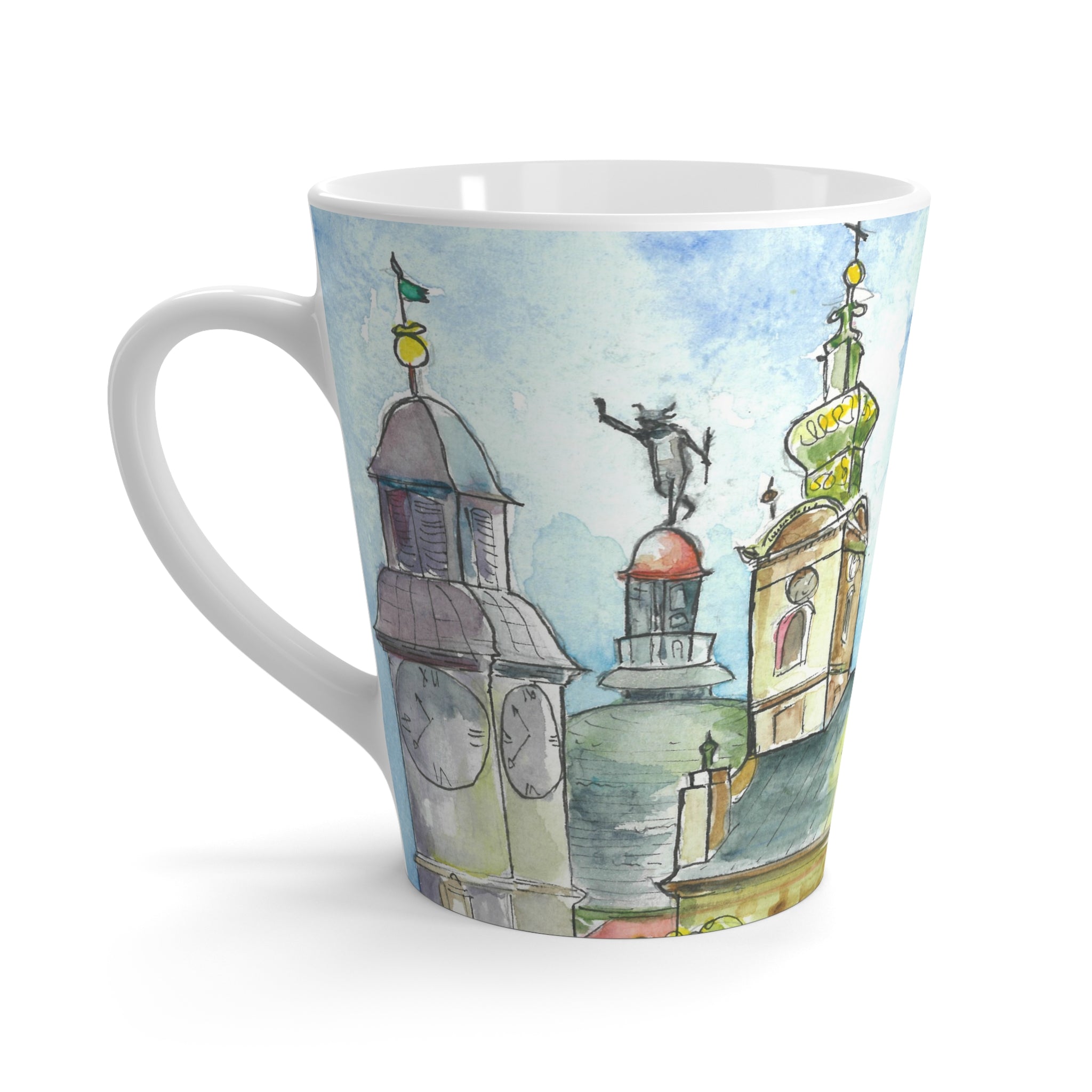 Coffee Mugs and Cups. Colourful Abstract Designs. Perfect for Home, Office or Special Gift #95 Beautiful Novi Sad