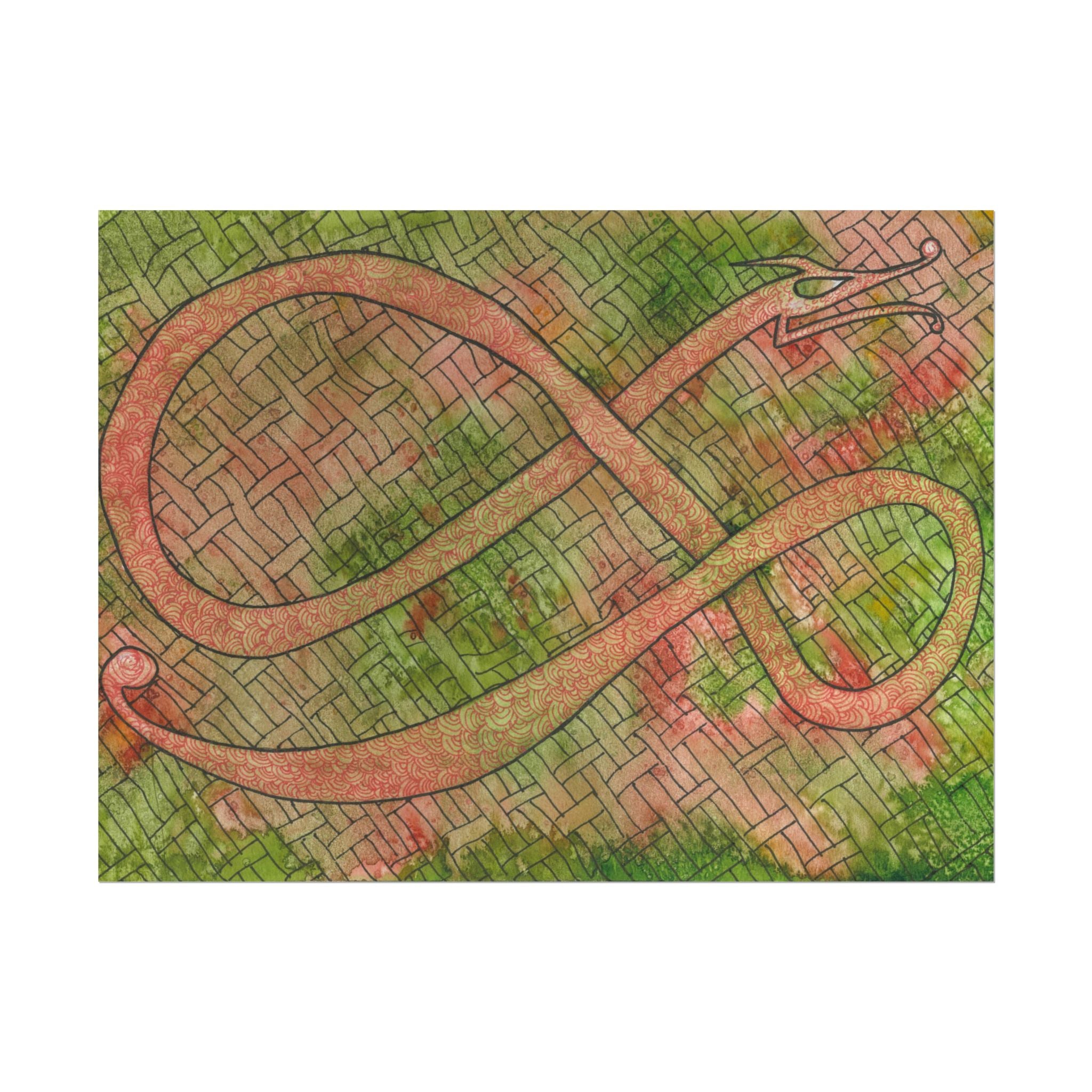 Large Colourful Wall Art, Posters & Prints, For Office, Bedroom or Living Room, or Special Gift #57 Celtic Flavours