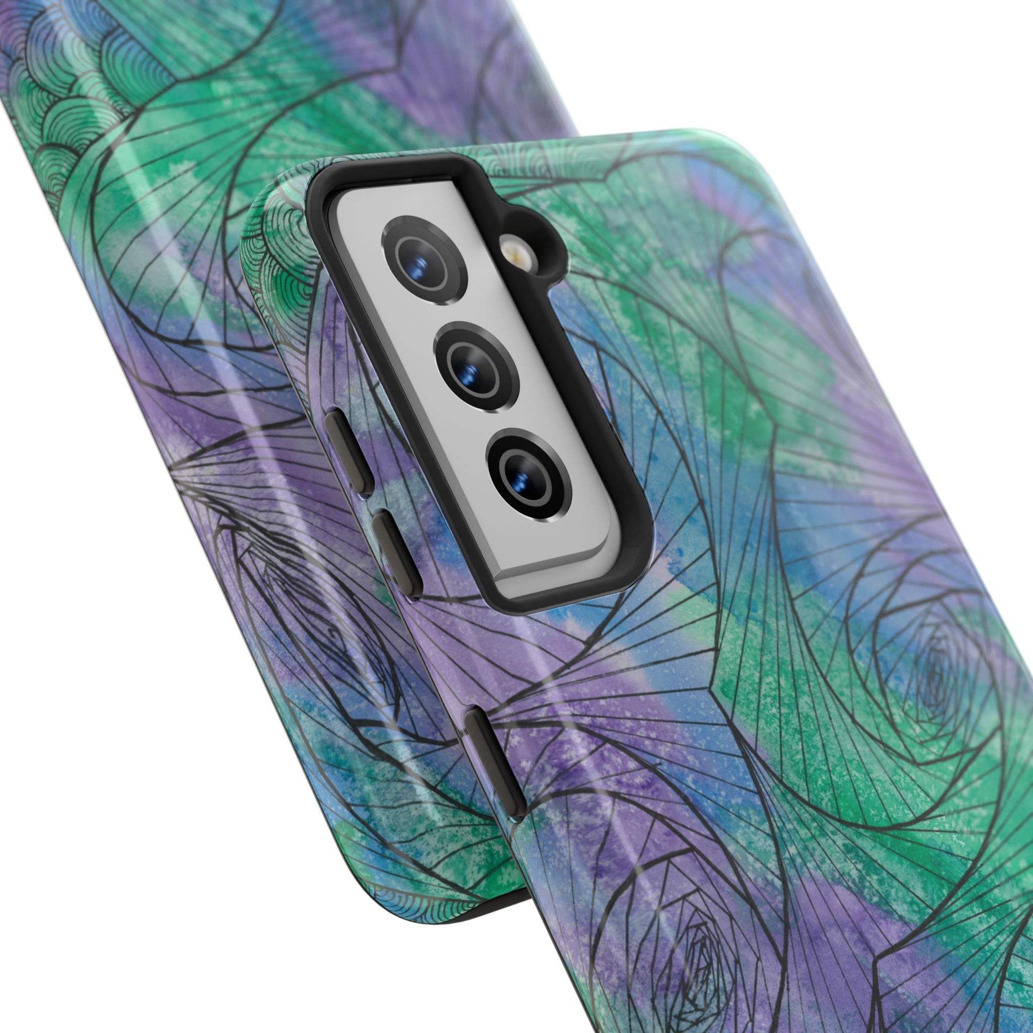 Tough Phone Case - All iPhones and Samsung Galaxys - Exciting Abstract Design  #50 If Not Now When