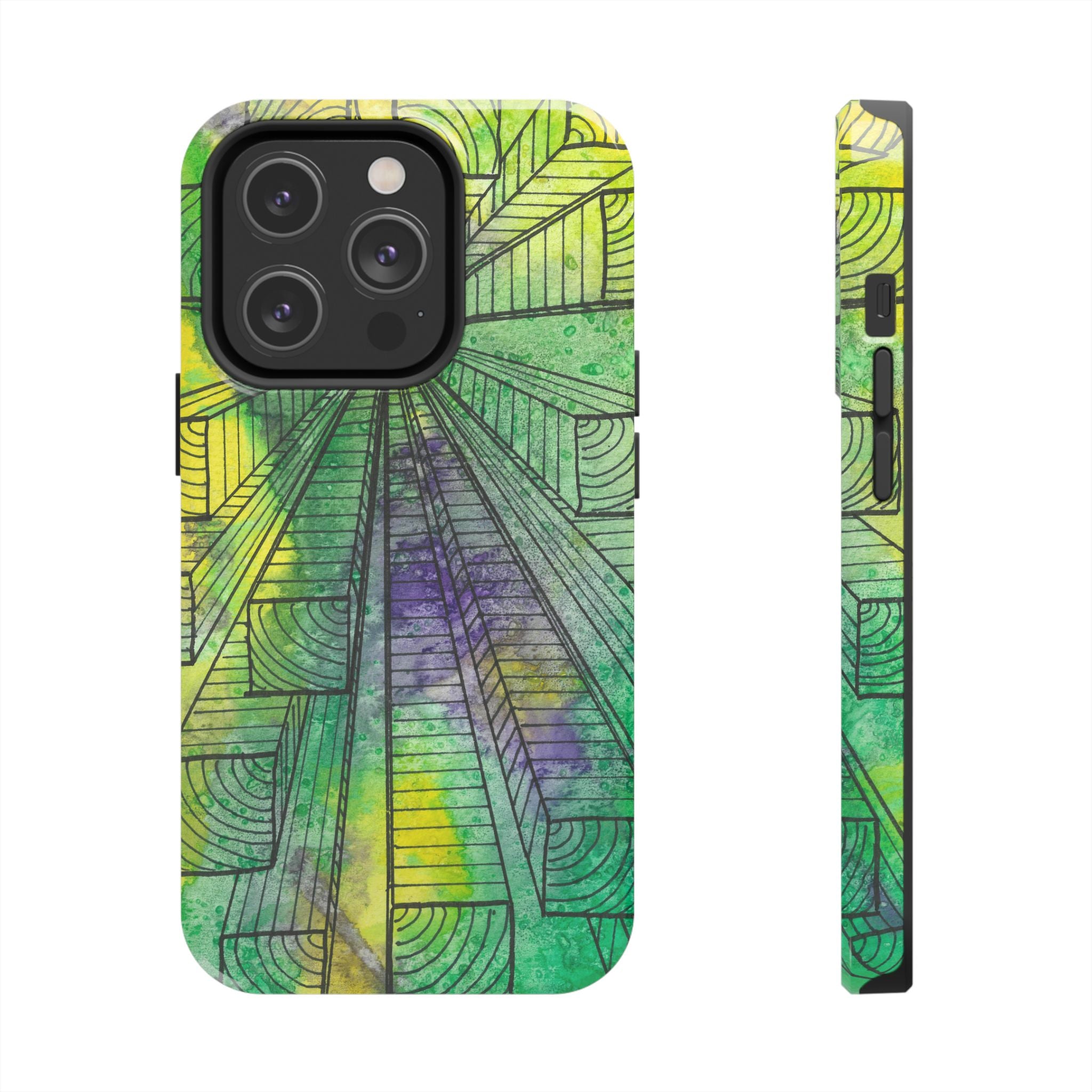 Tough Phone Case - All iPhones and Samsung Galaxys - Exciting Abstract Design #89 The Wayseers